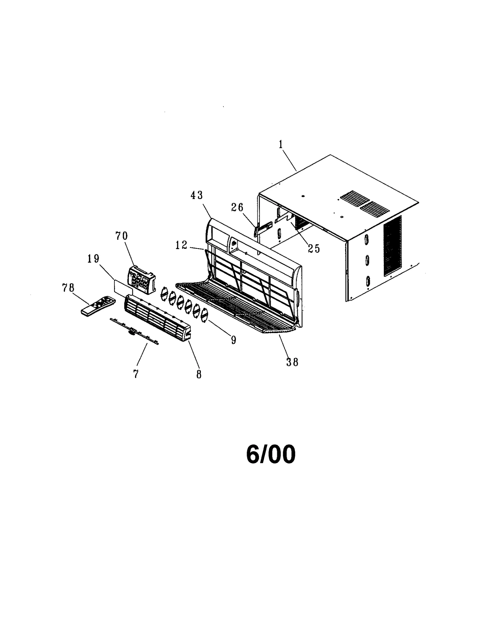 CABINET FRONT AND WRAPPER
