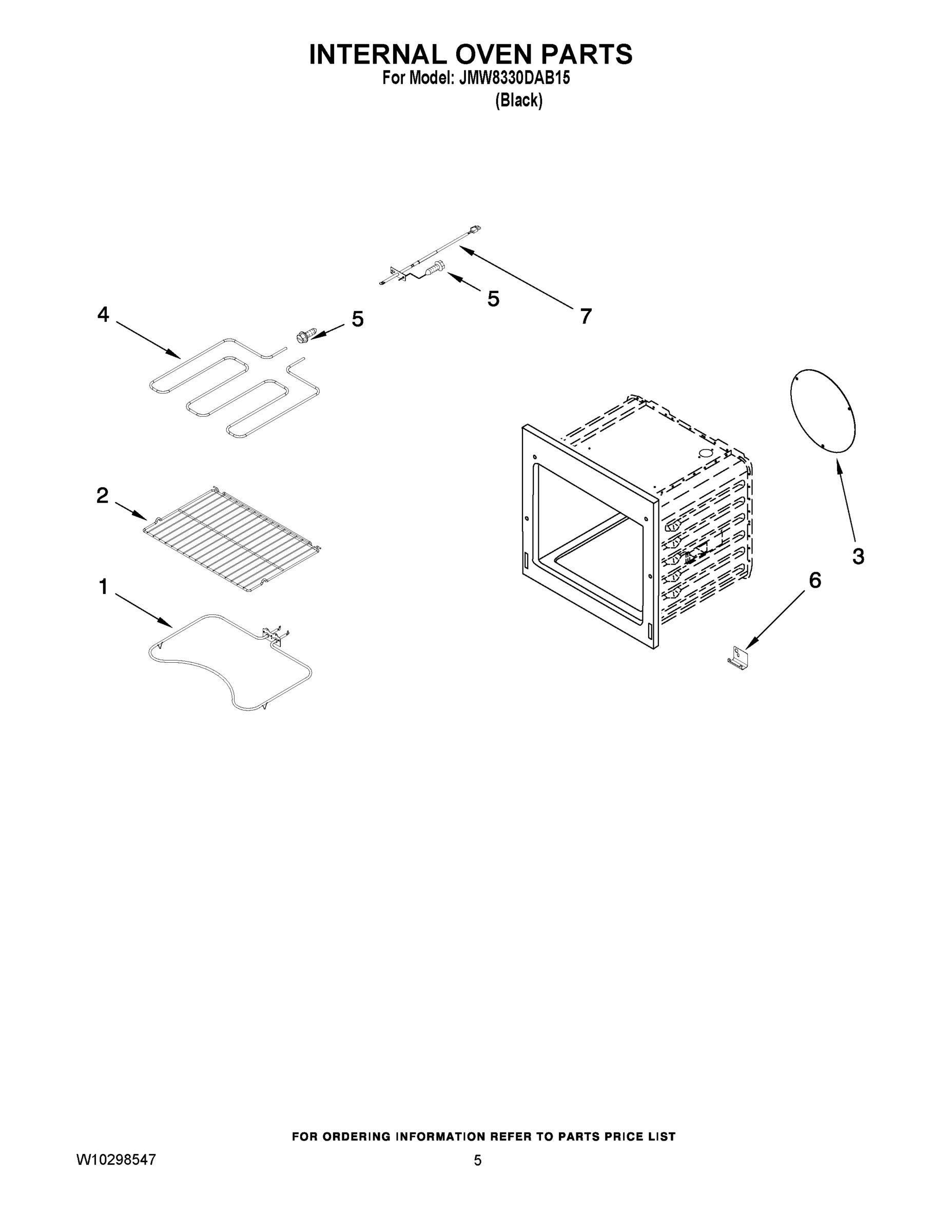 03 - INTERNAL OVEN PARTS