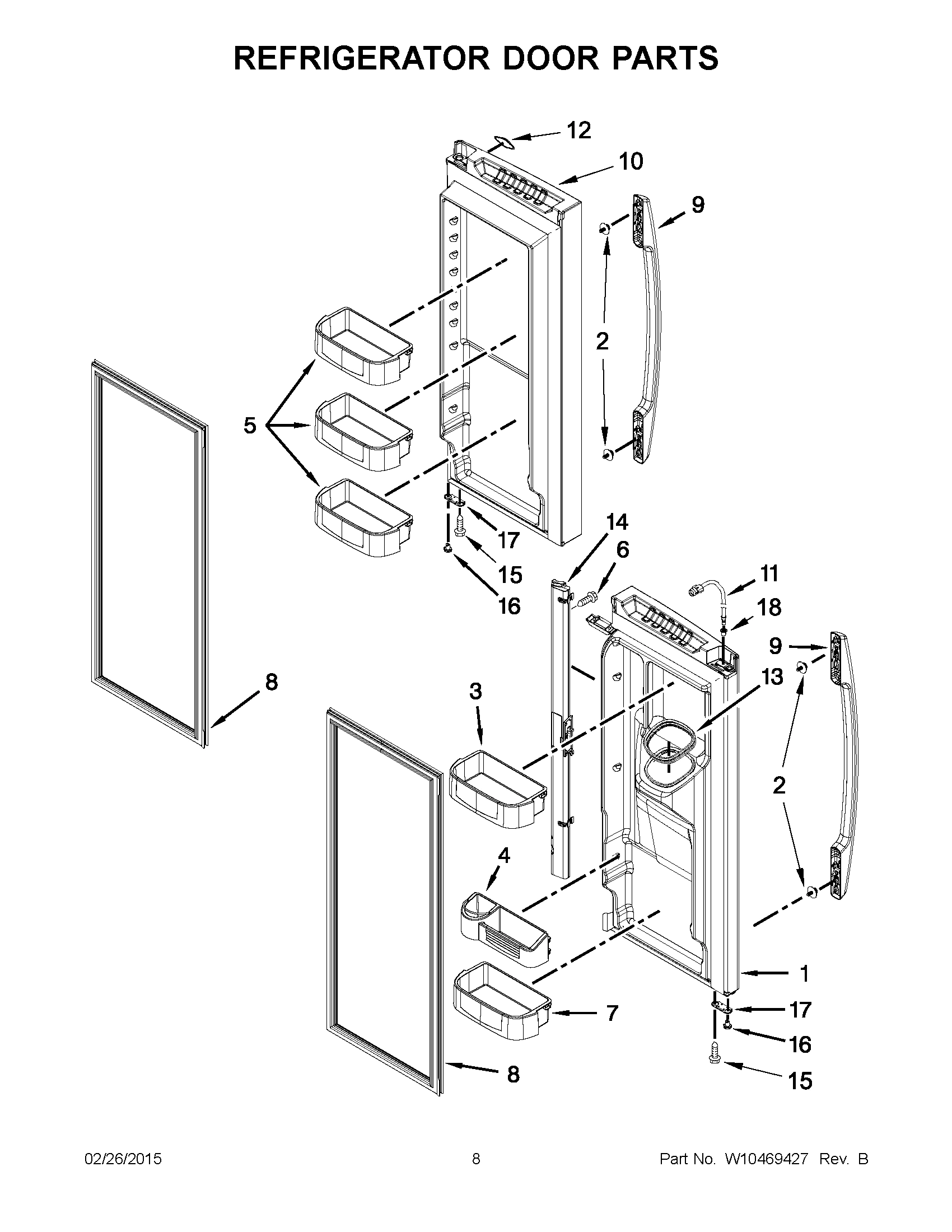 05 - REFRIGERATOR DOOR PARTS