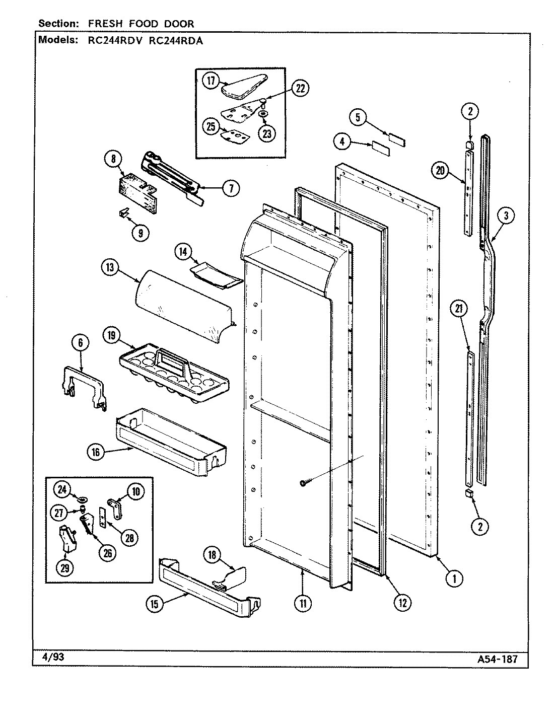 04 - FRESH FOOD DOOR