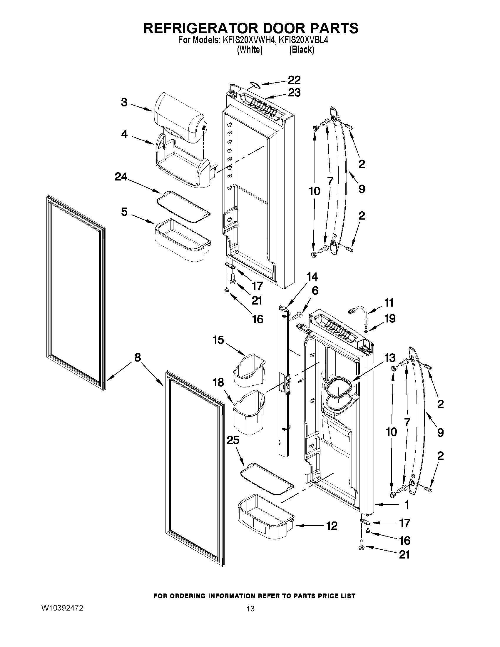 07 - REFRIGERATOR DOOR PARTS