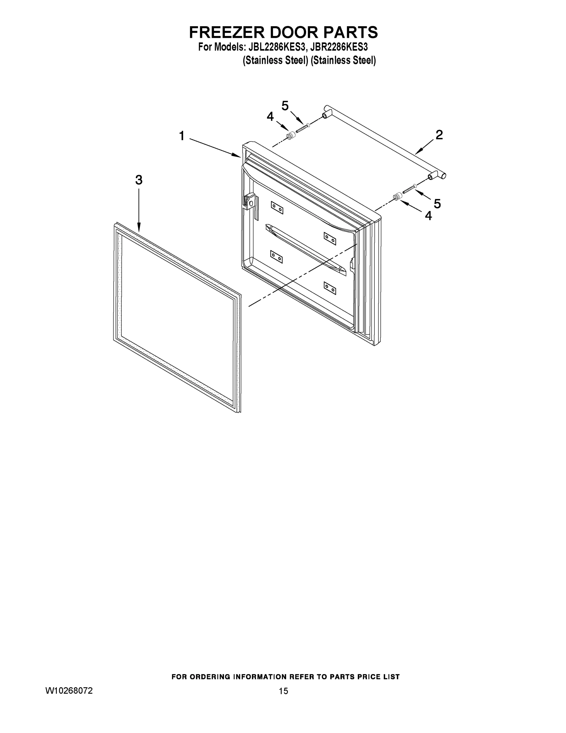 08 - FREEZER DOOR PARTS