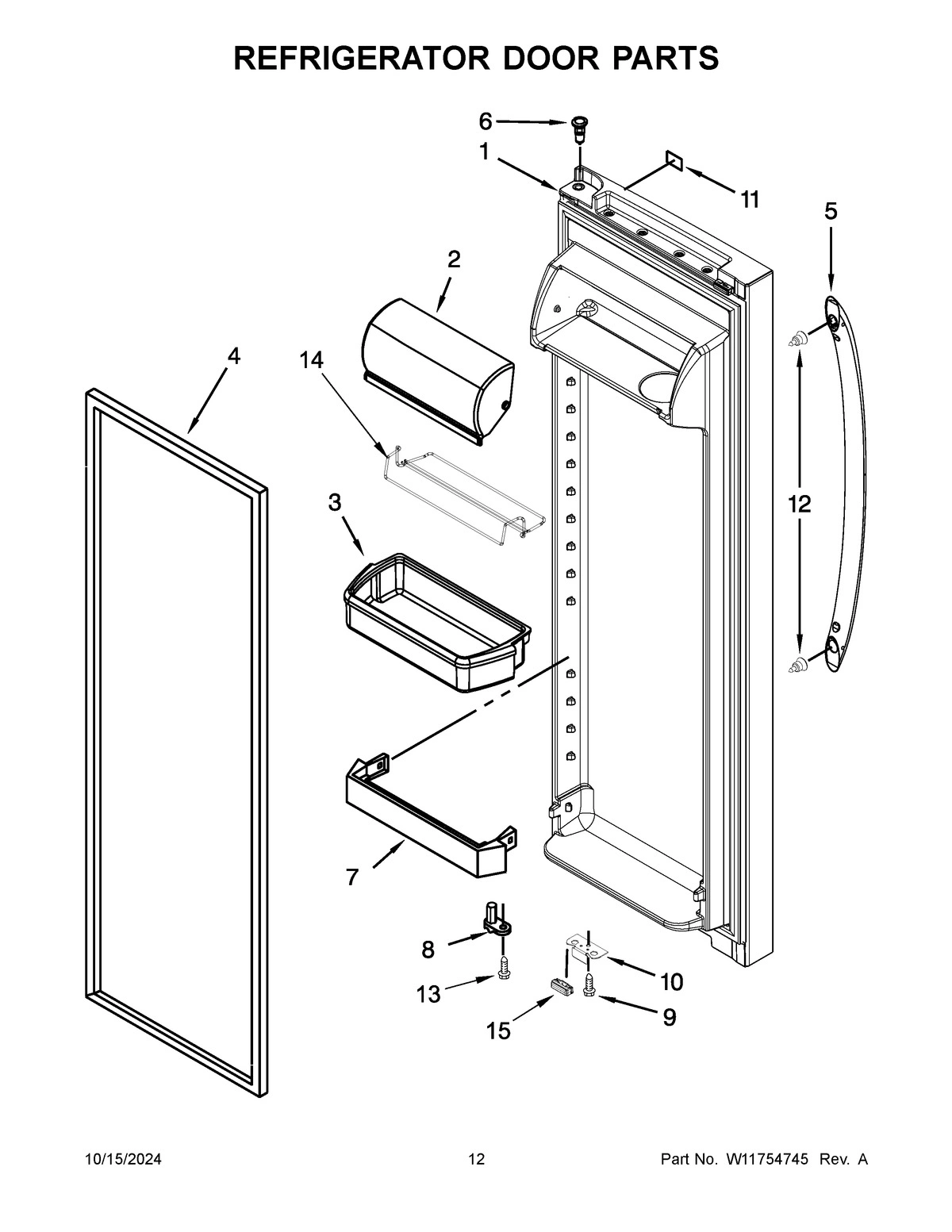 07 - REFRIGERATOR DOOR PARTS