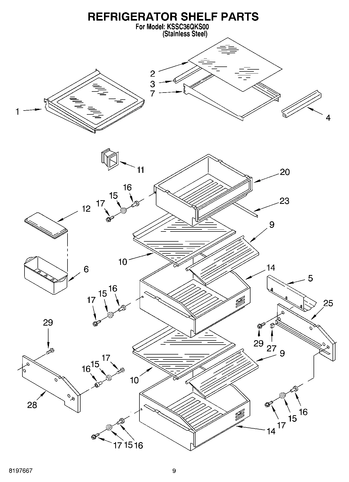 07 - REFRIGERATOR SHELF