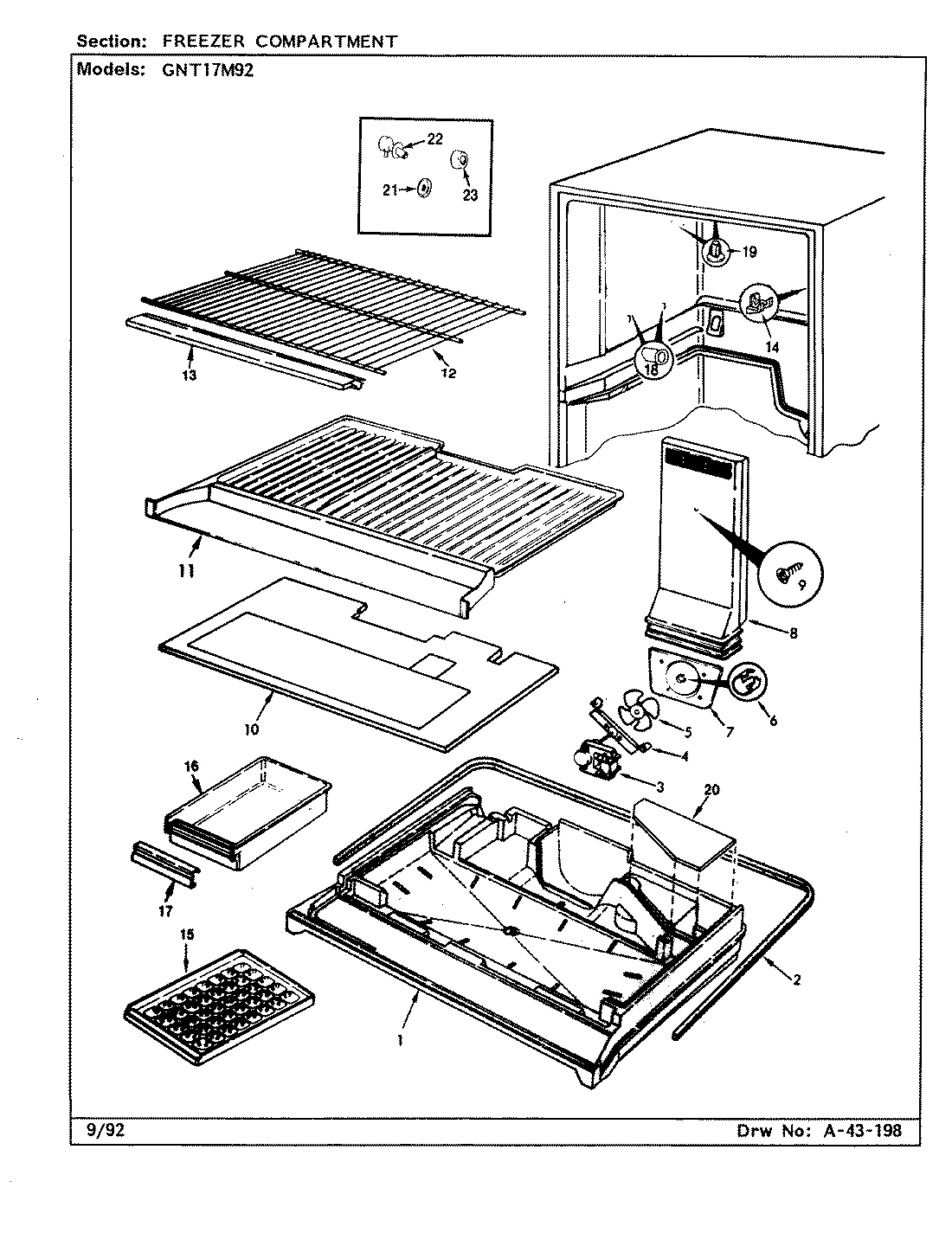 01 - FREEZER COMPARTMENT