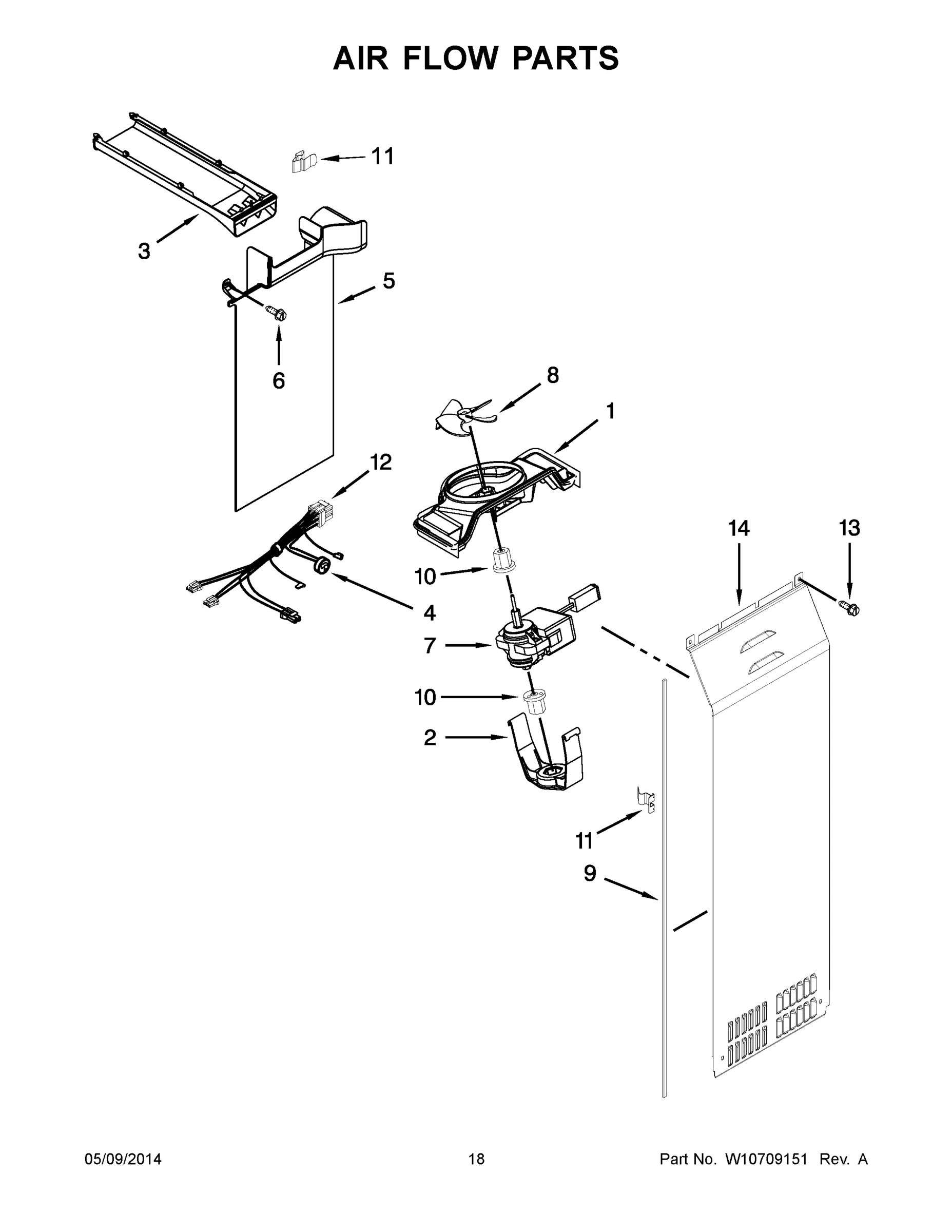 10 - AIR FLOW PARTS
