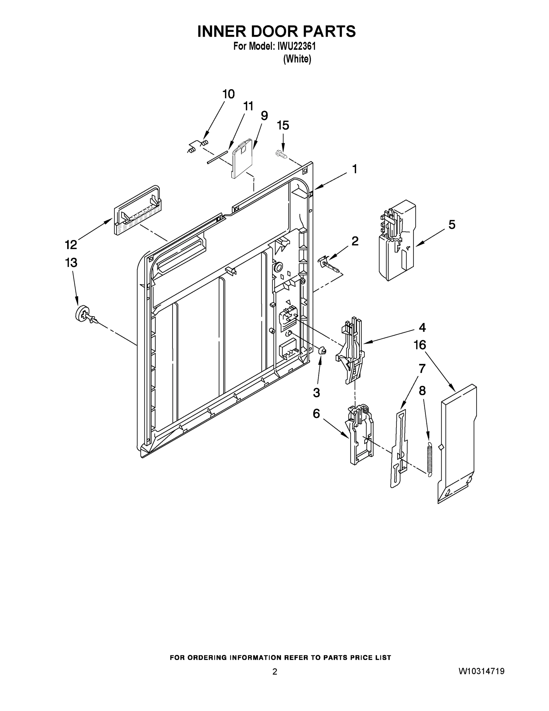 02 - INNER DOOR PARTS