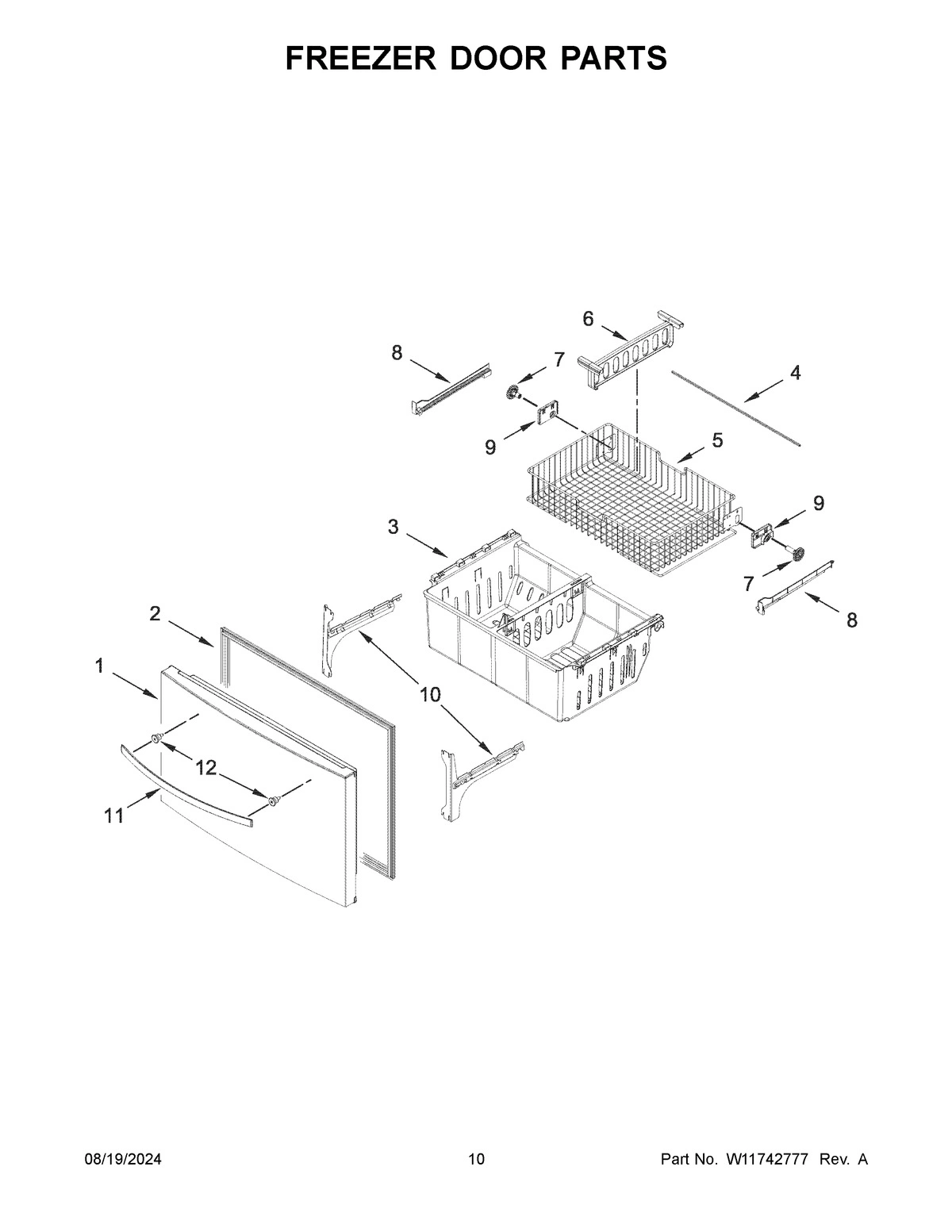 06 - FREEZER DOOR PARTS