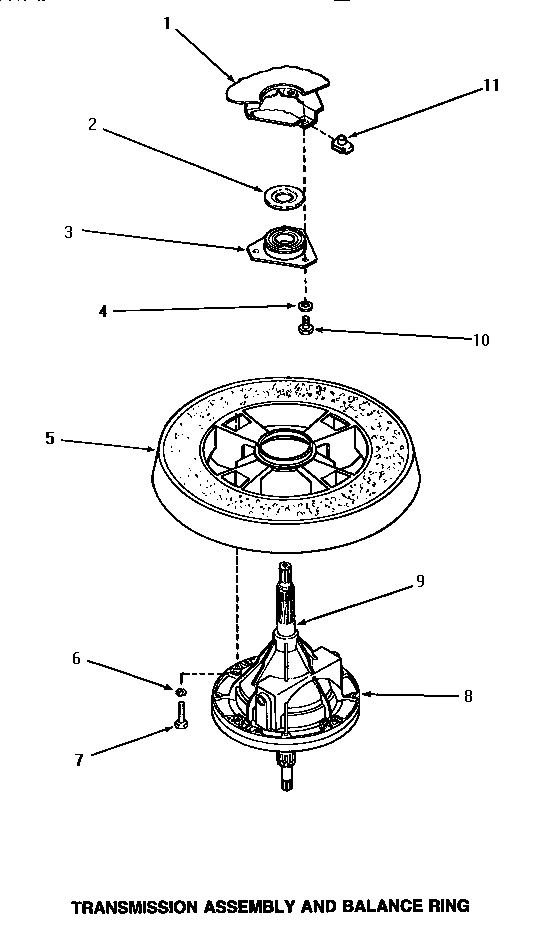 19 - TRANSMISSION ASSY & BALANCE RING