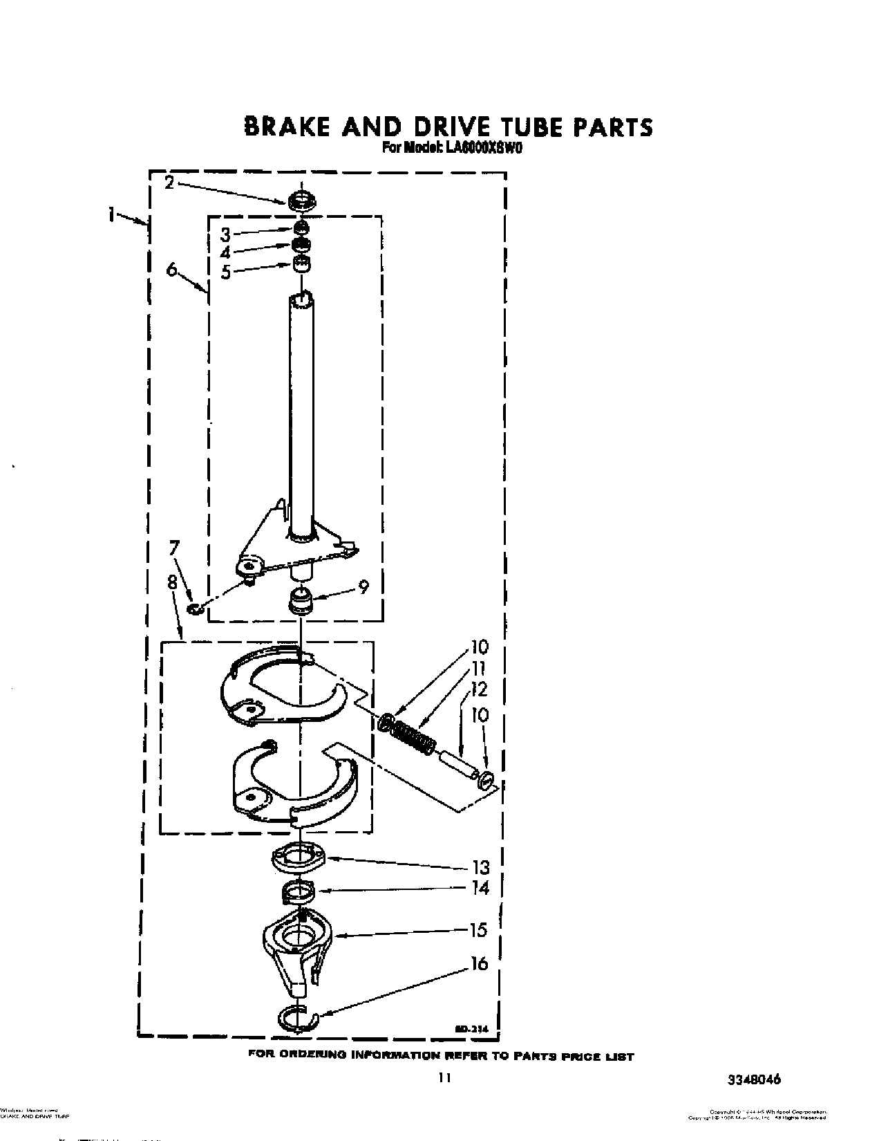 09 - BRAKE AND DRIVE TUBE