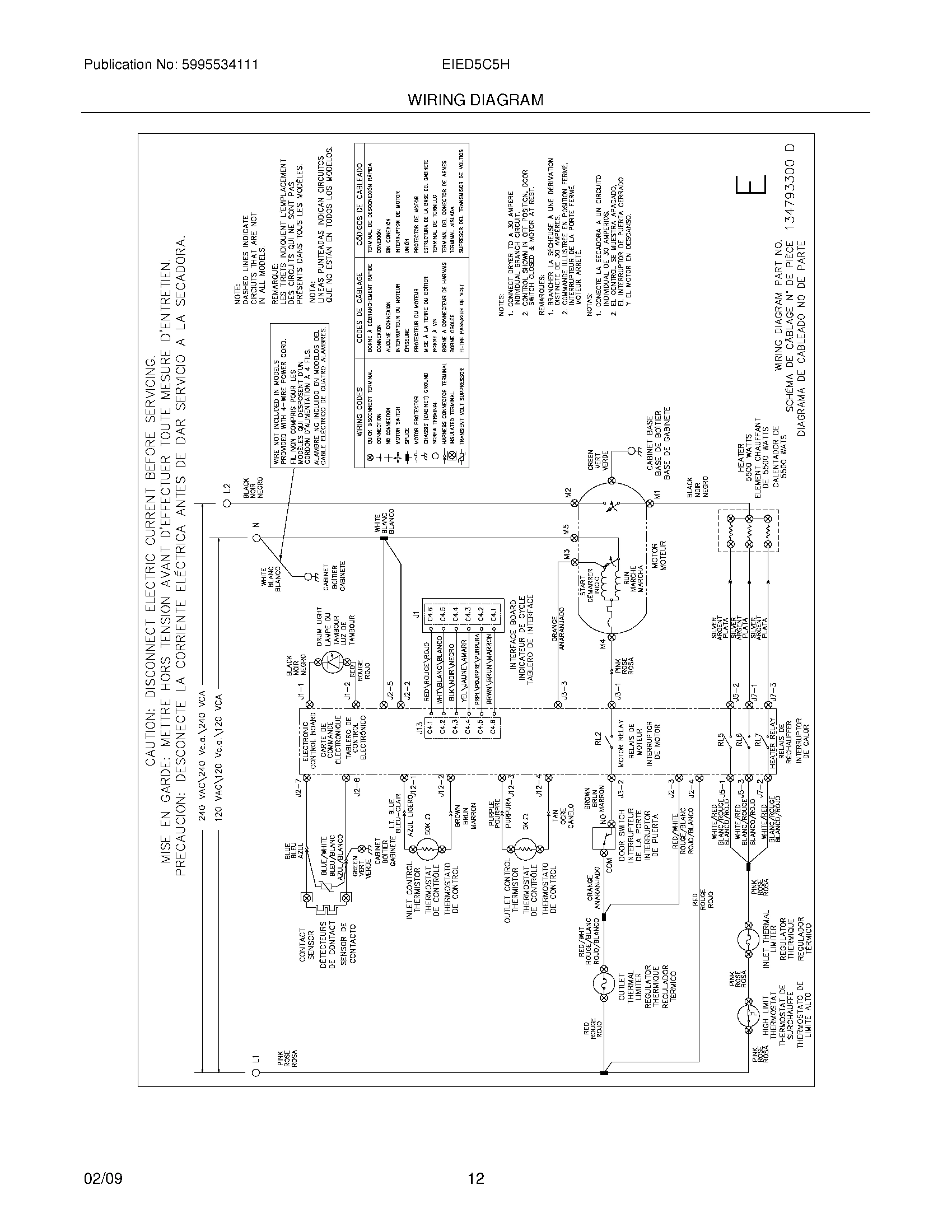 12 - WIRING DIAGRAM