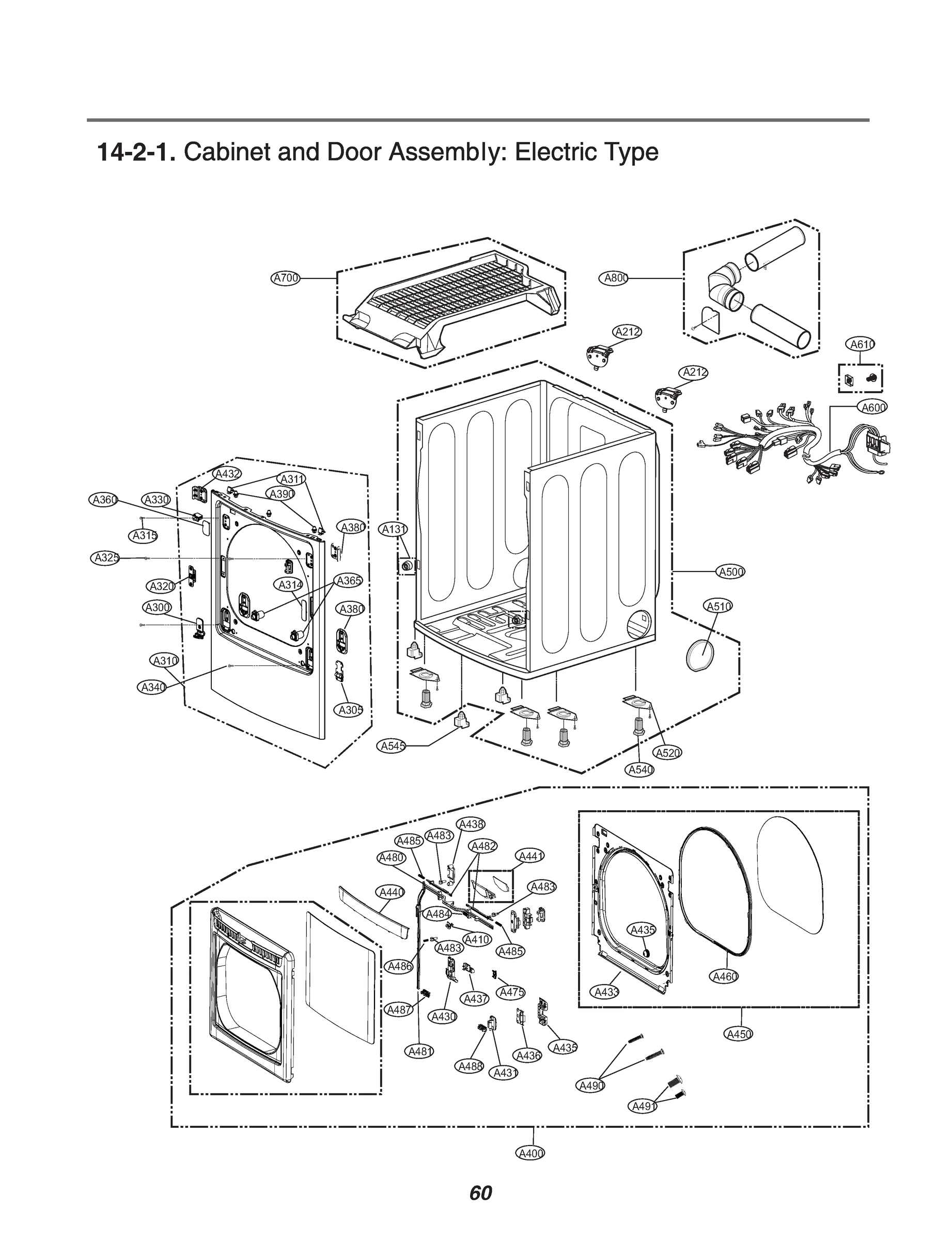 CABINET AND DOOR ASSEMBLY