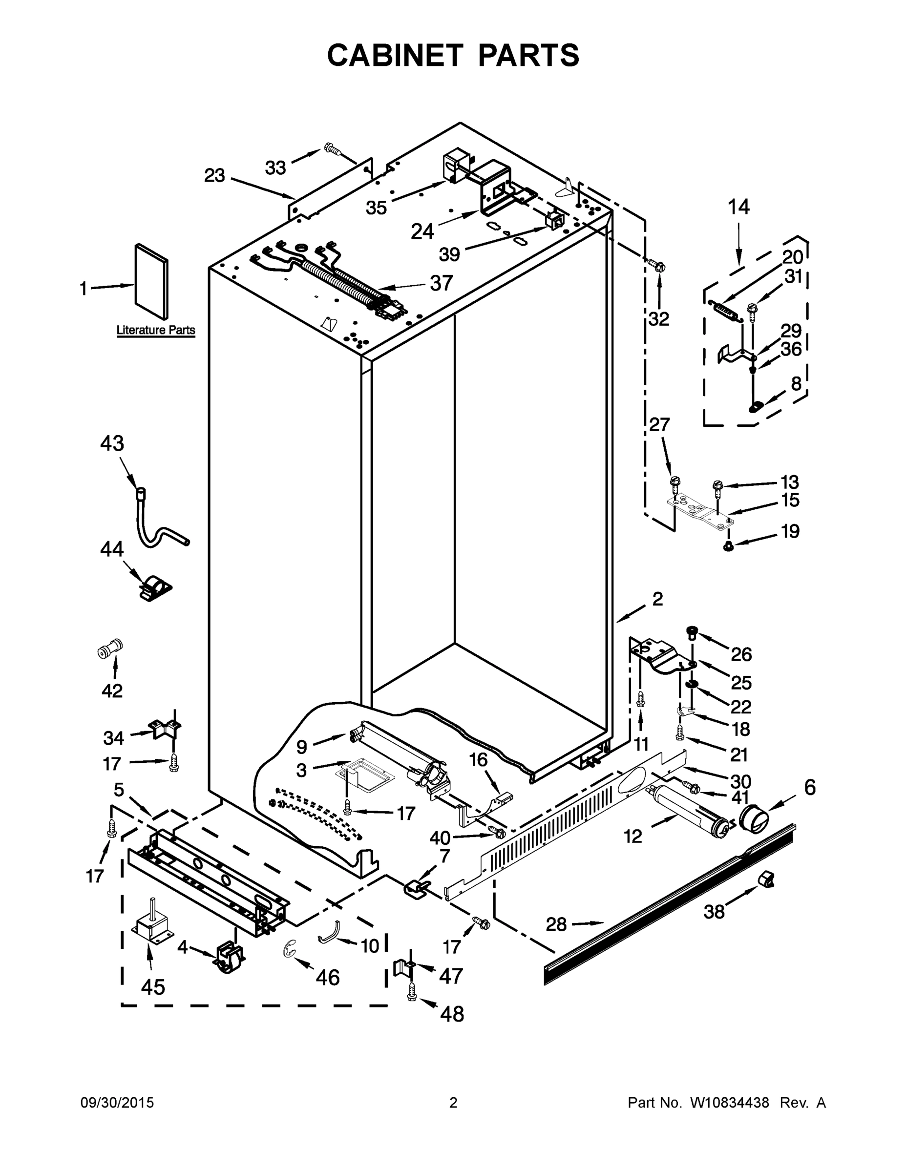 02 - CABINET PARTS