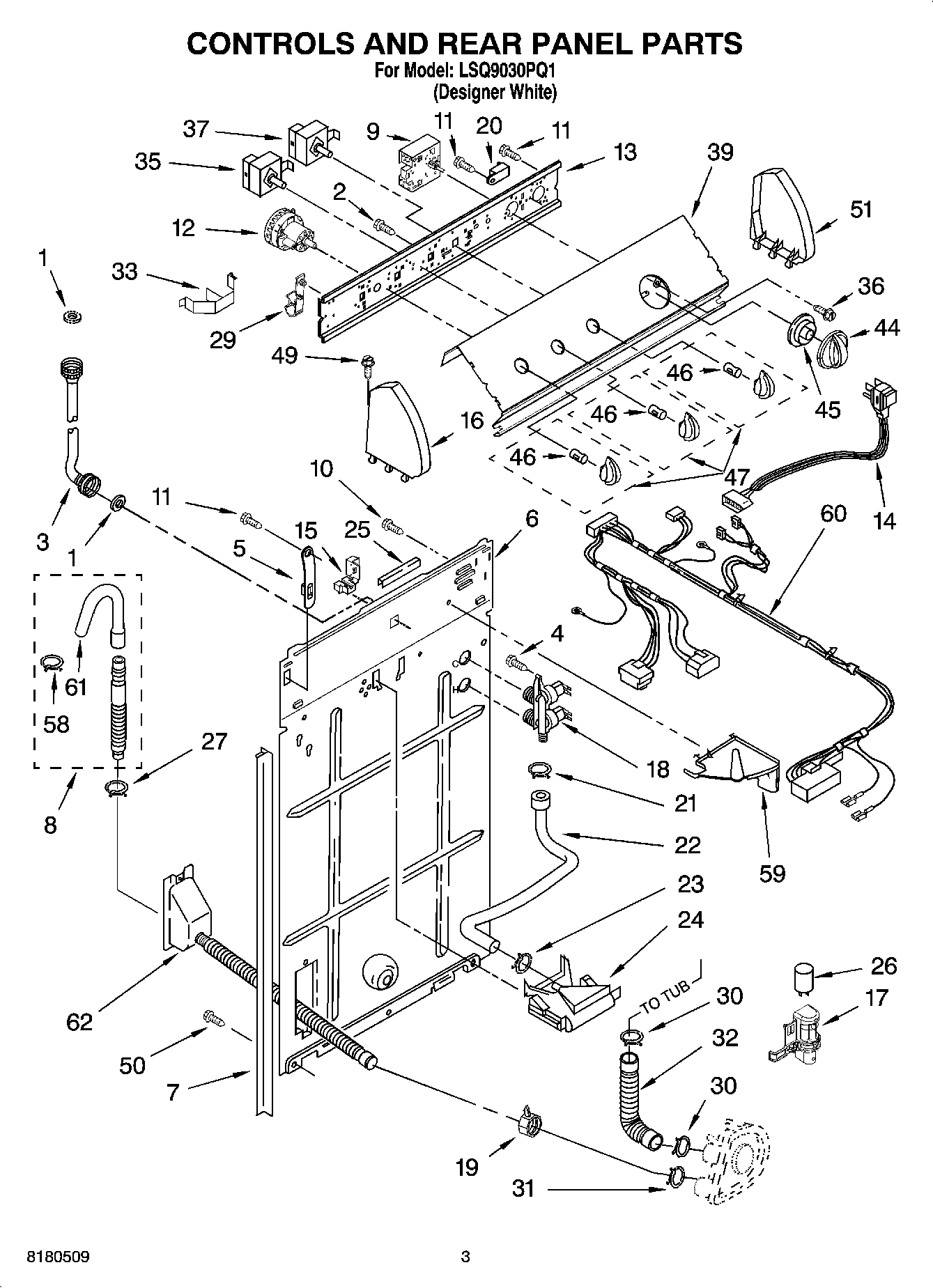 02 - CONTROLS AND REAR PANEL PARTS