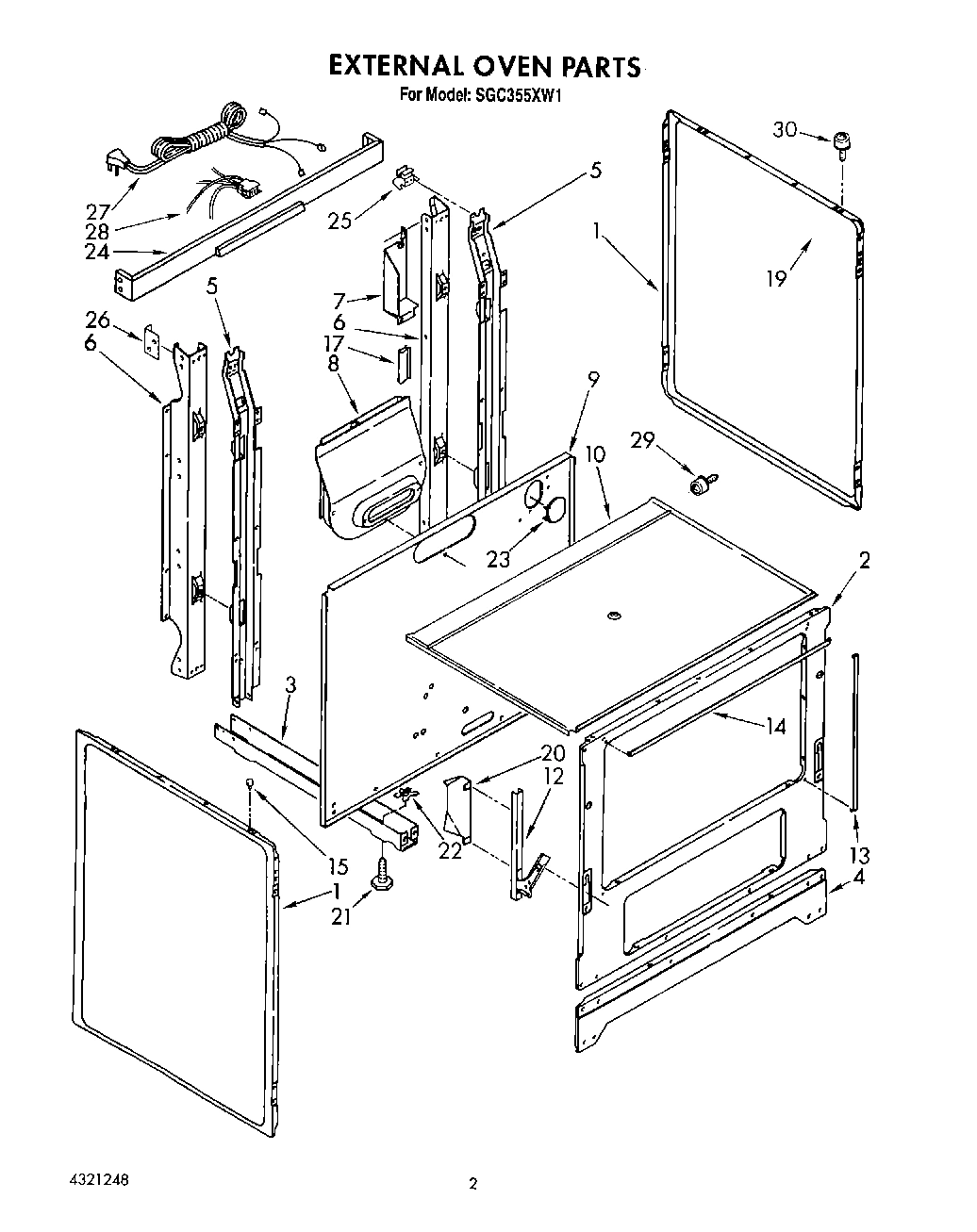 02 - EXTERNAL OVEN, LIT/OPTIONAL