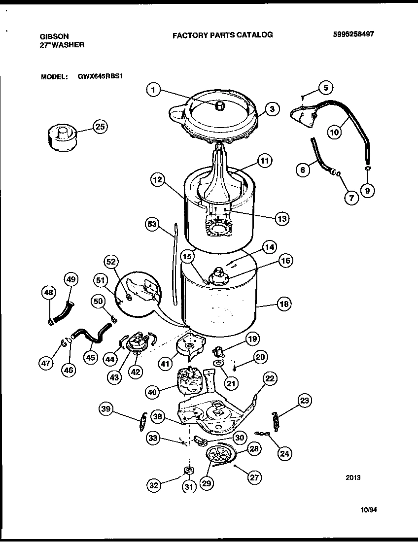 03 - TUBS, HOSES, MOTOR
