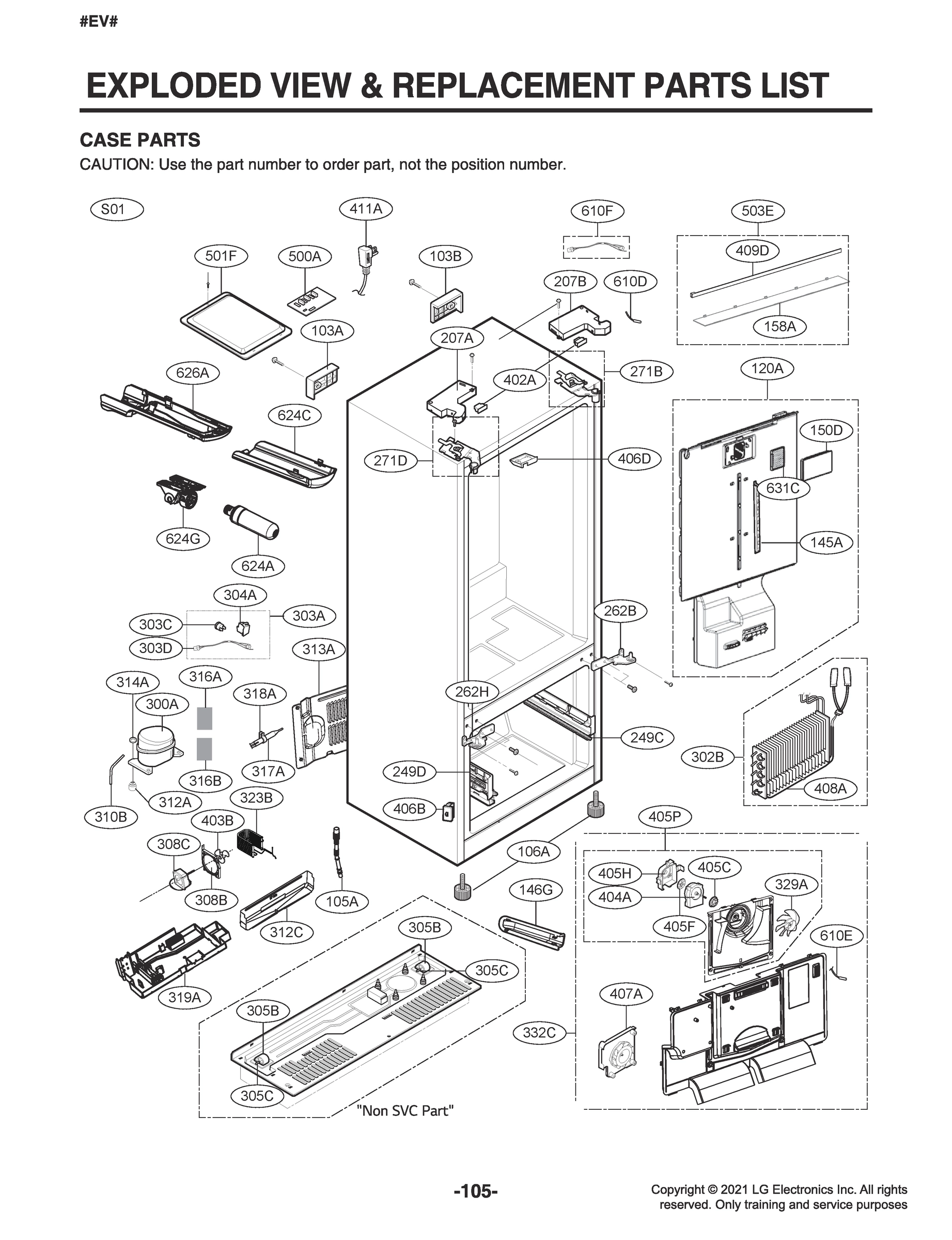 CASE PARTS