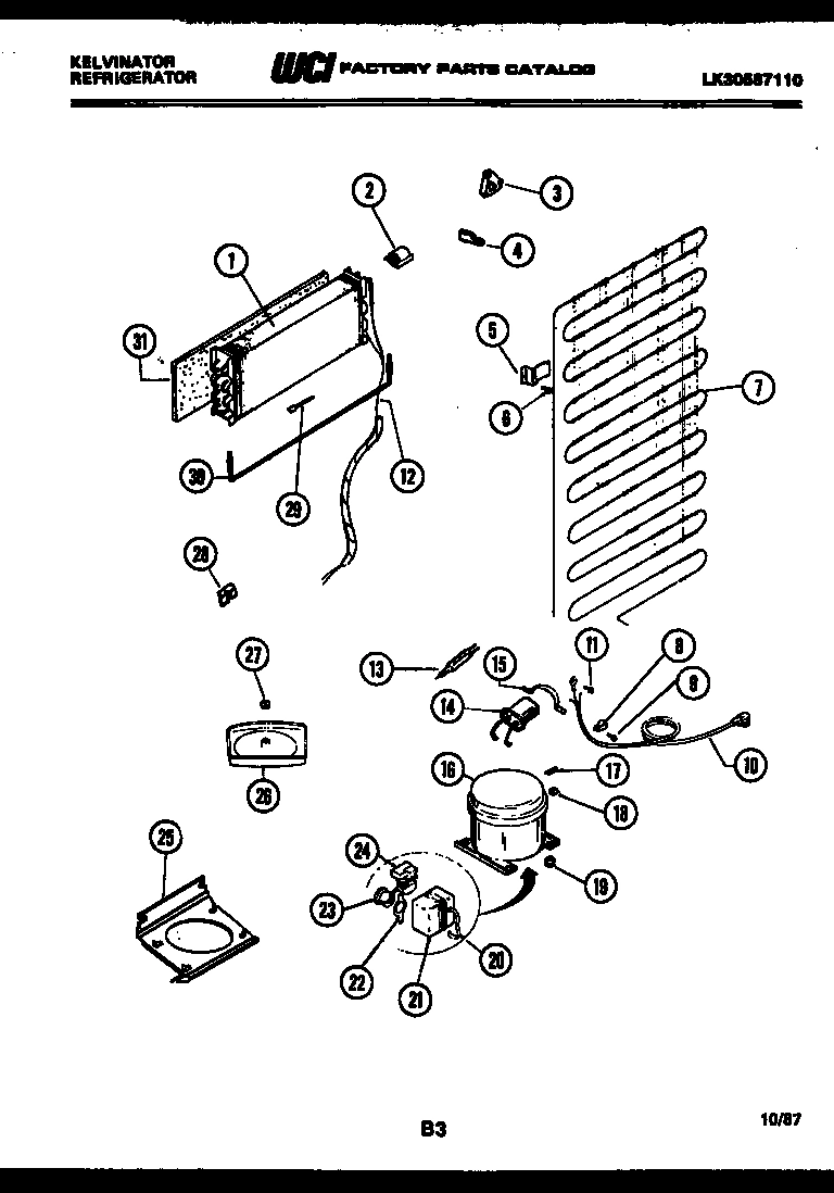 05 - SYSTEM AND AUTOMATIC DEFROST PARTS