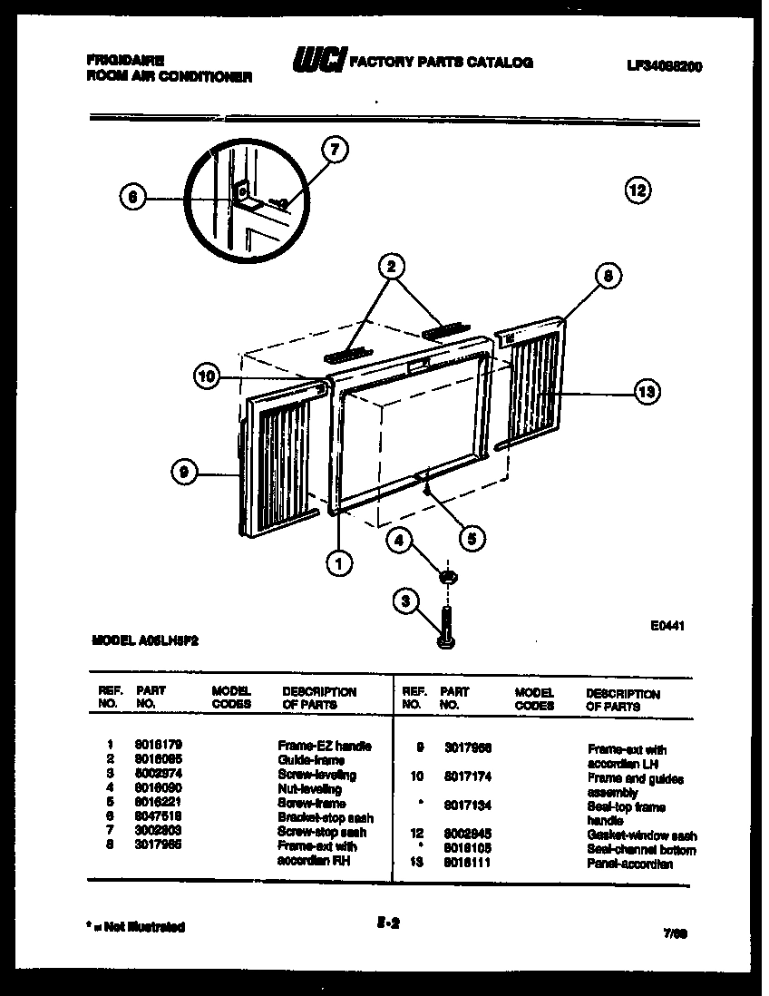 07 - WINDOW MOUNTING PARTS