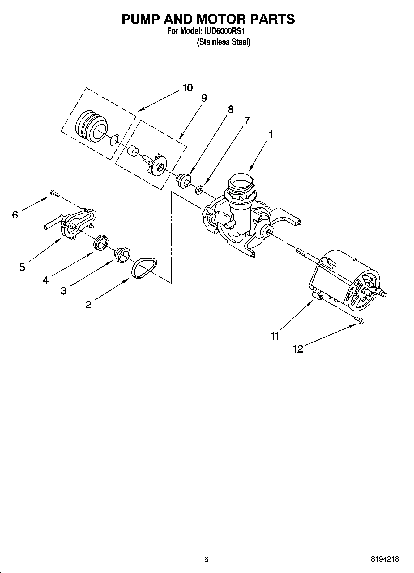 05 - PUMP AND MOTOR PARTS