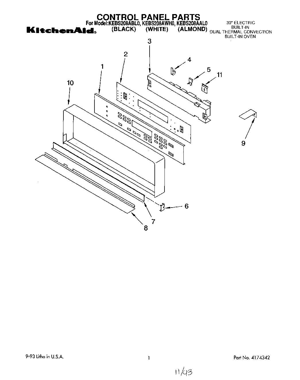01 - CONTROL PANEL, LITERATURE