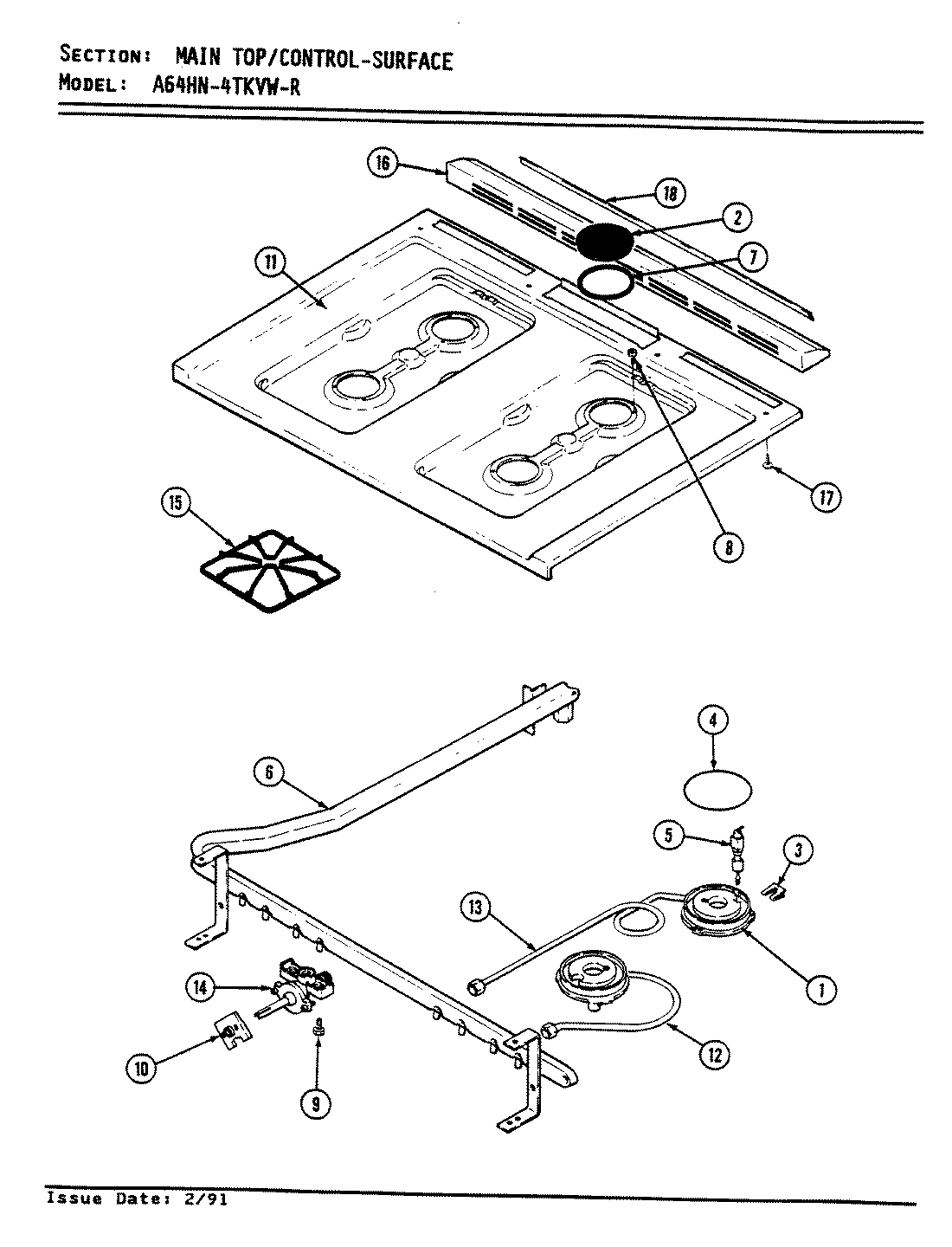 07 - TOP ASSY.\CONTROL SYSTEM (SURFACE)