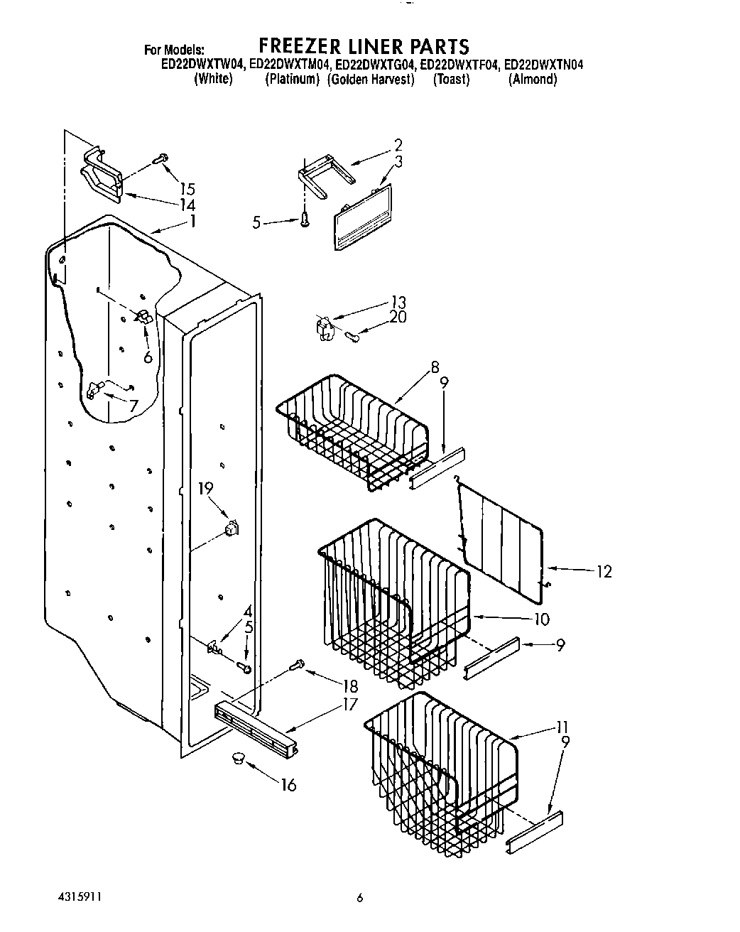 05 - FREEZER LINER