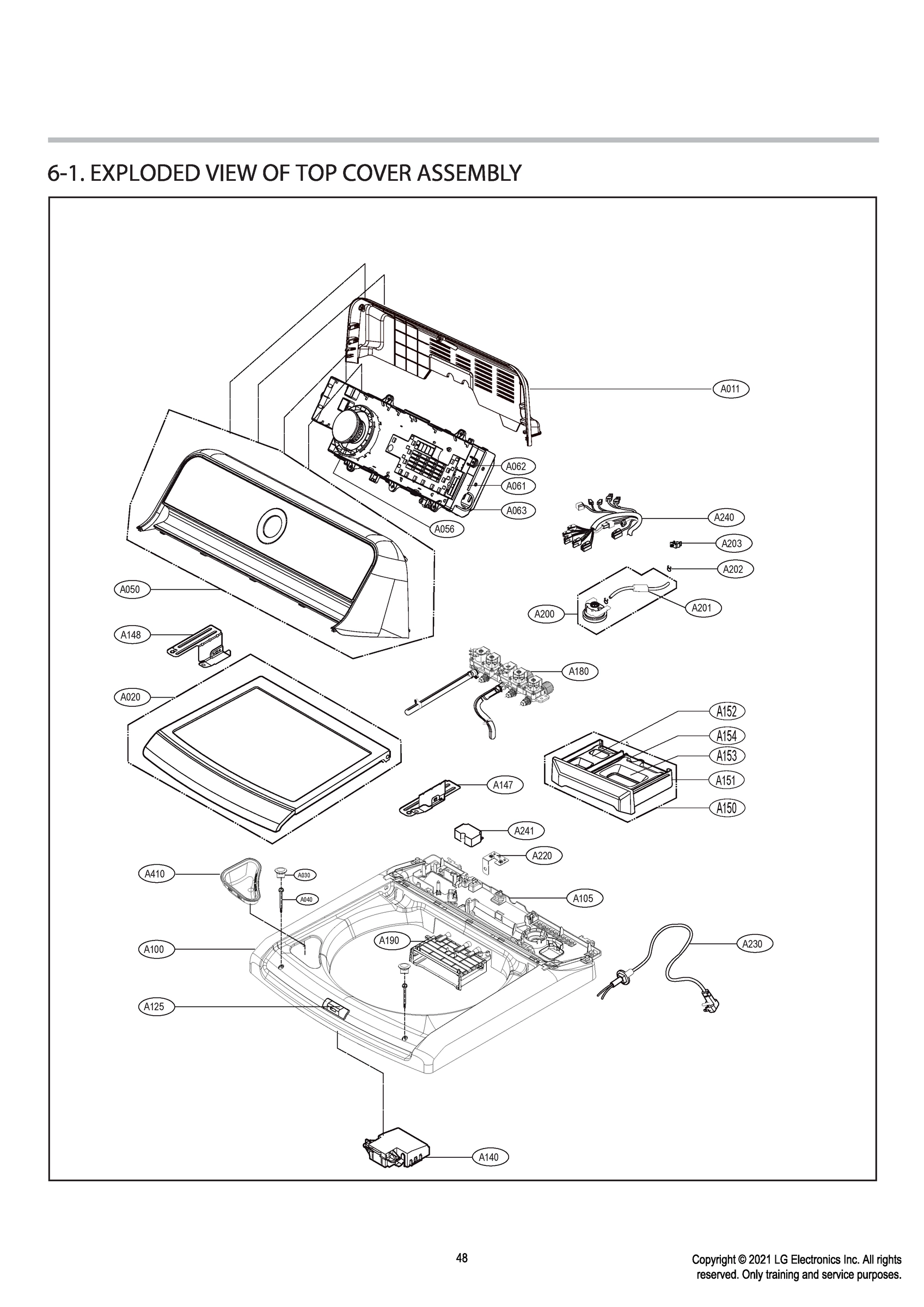 TOP COVER ASSEMBLY