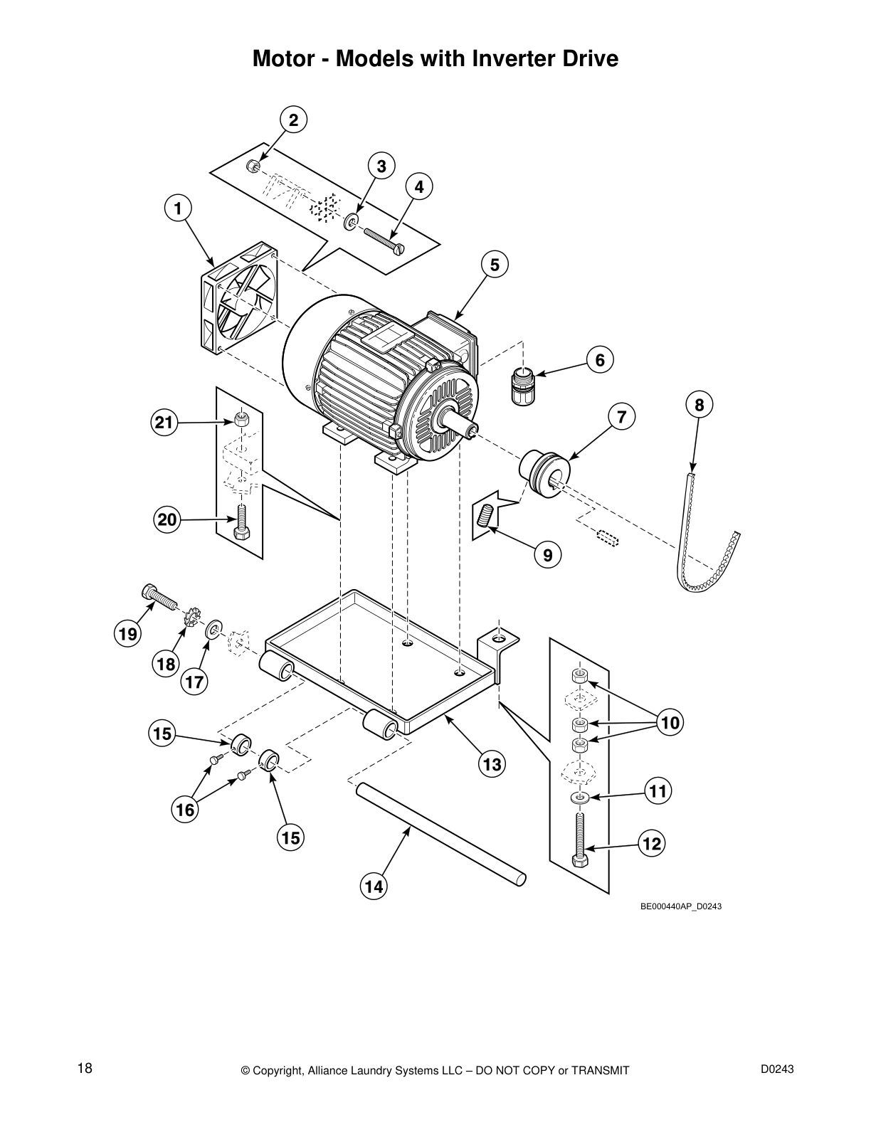 Motor - Models with Inverter Drive