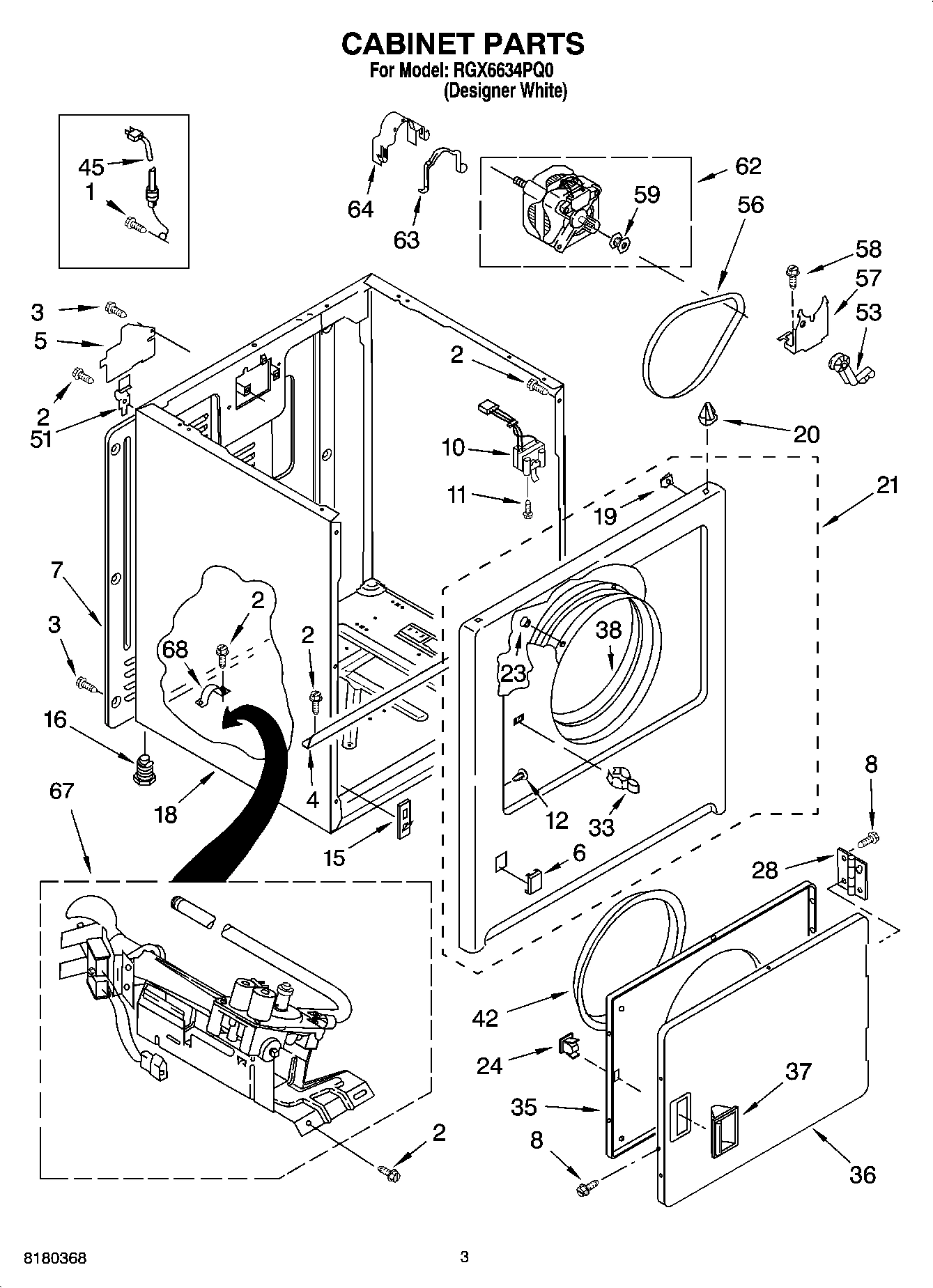 02 - CABINET PARTS