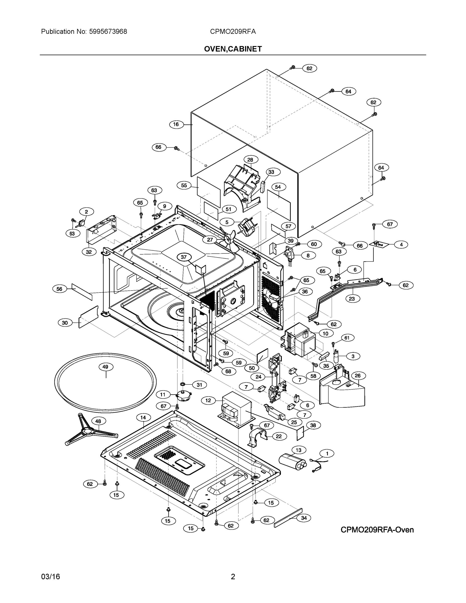 02 - OVEN,CABINET