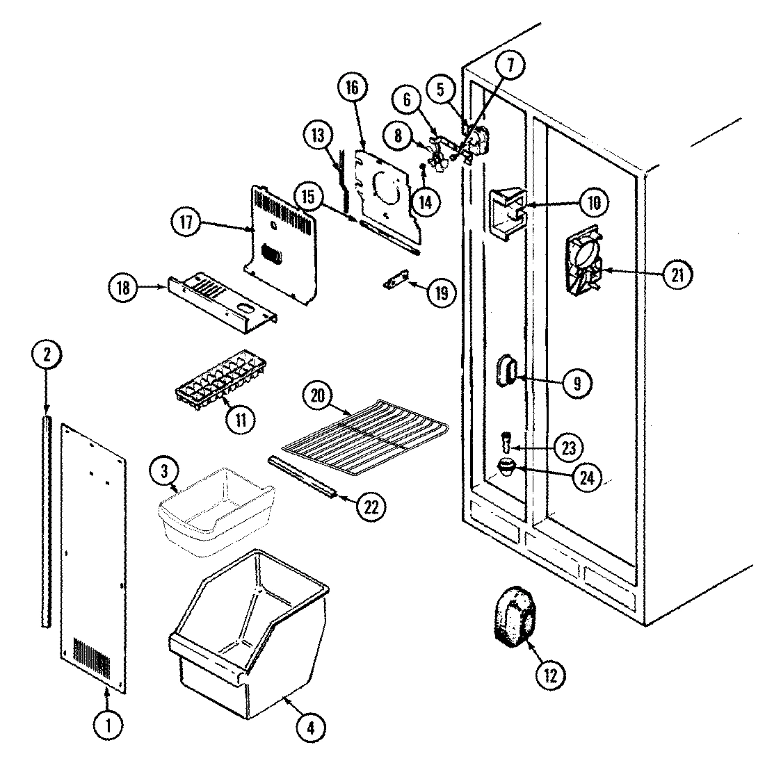 01 - FREEZER COMPARTMENT