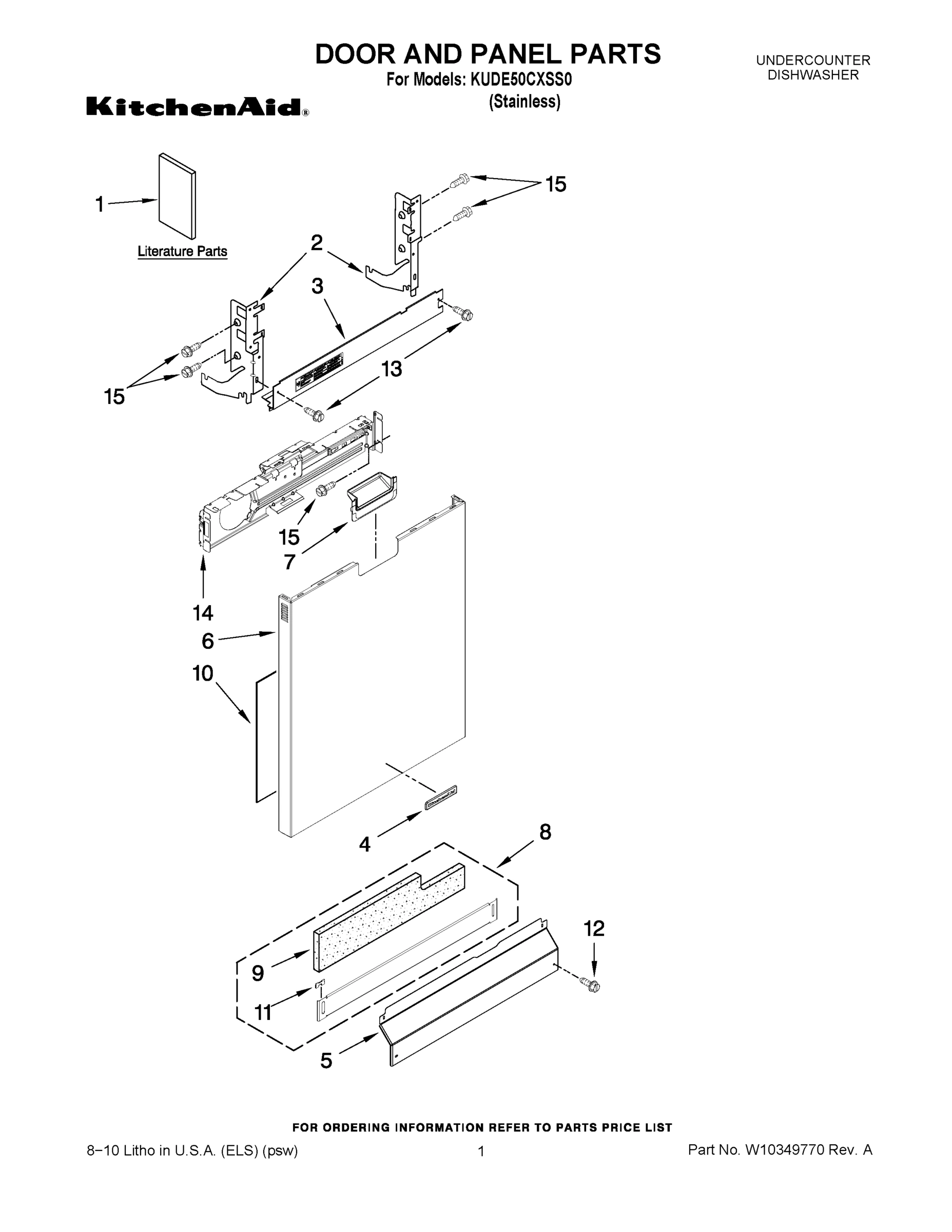 01 - DOOR AND PANEL PARTS