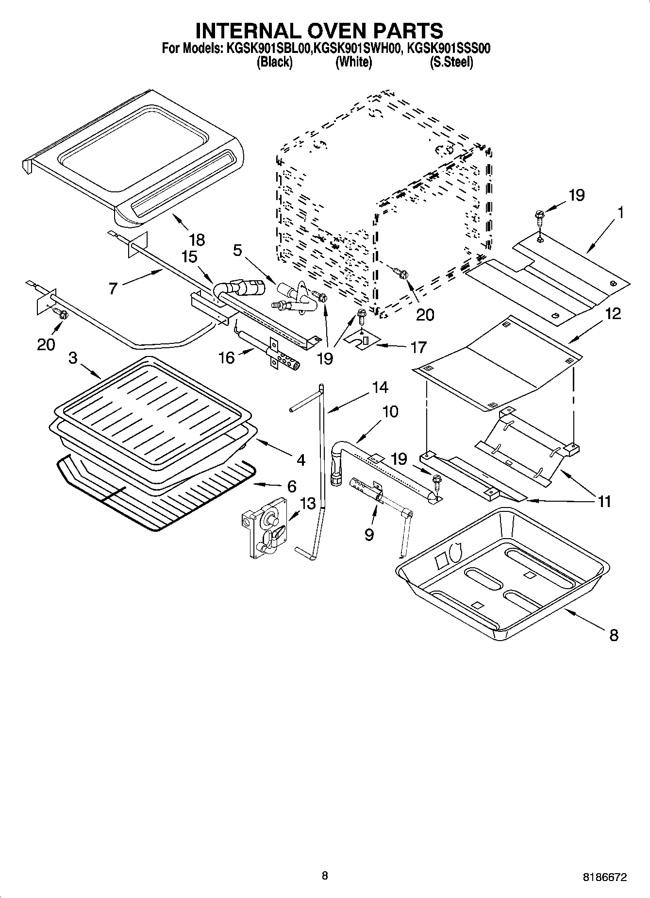 05 - INTERNAL OVEN PARTS