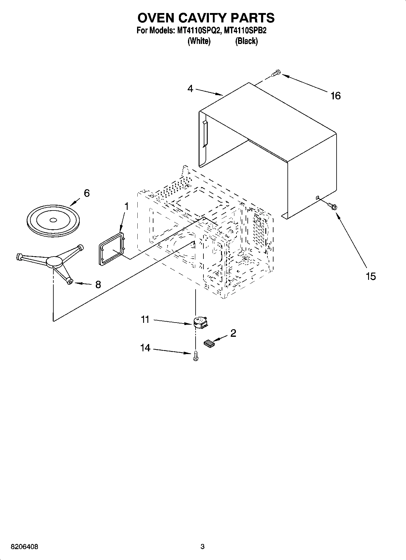03 - OVEN CAVITY PARTS