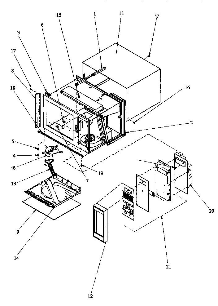 02 - CHASSIS ASSY & CONTROL PANEL