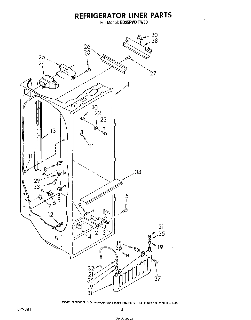 03 - REFRIGERATOR LINER