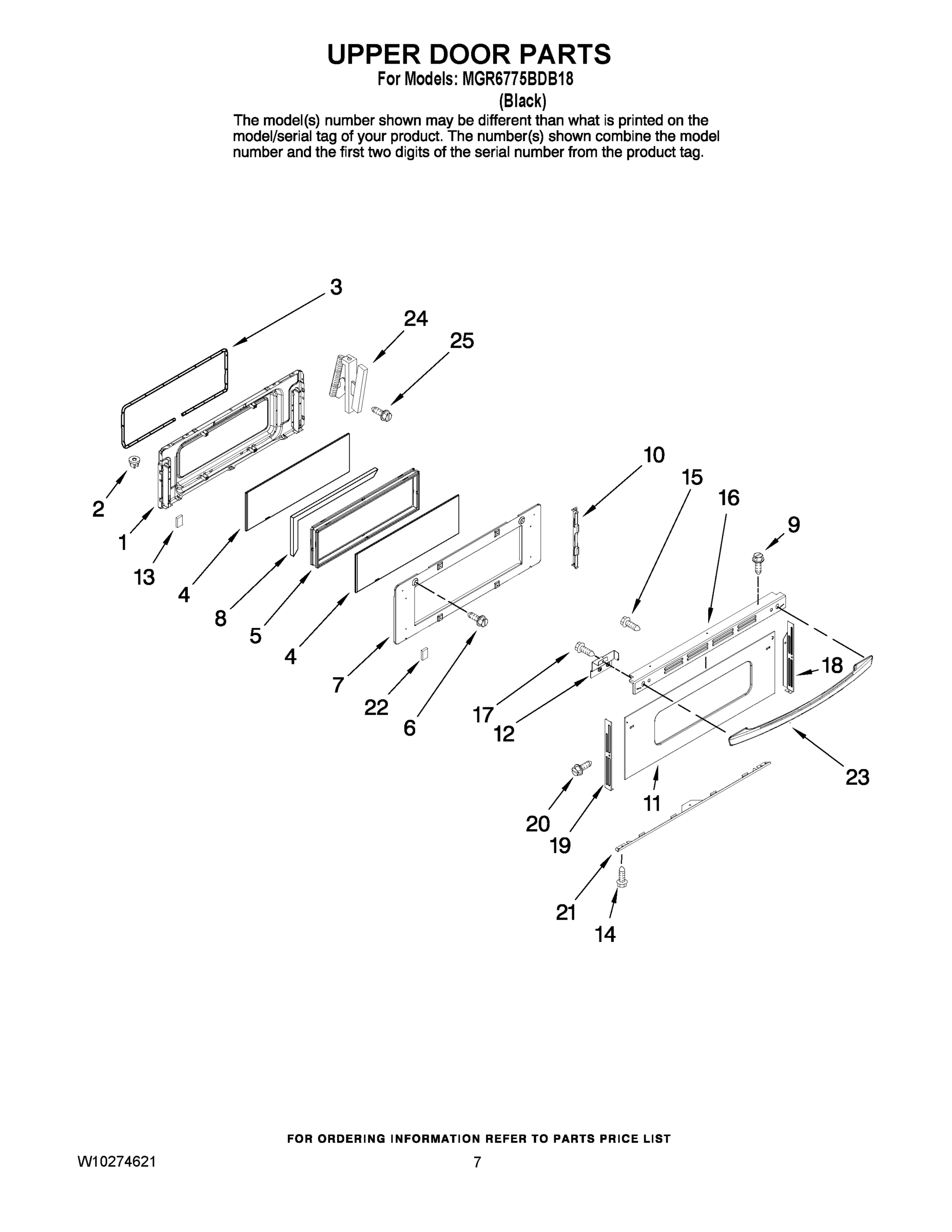 05 - UPPER DOOR PARTS