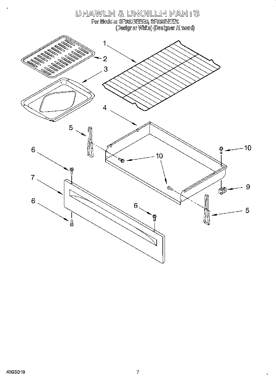 05 - DRAWER AND BROILER