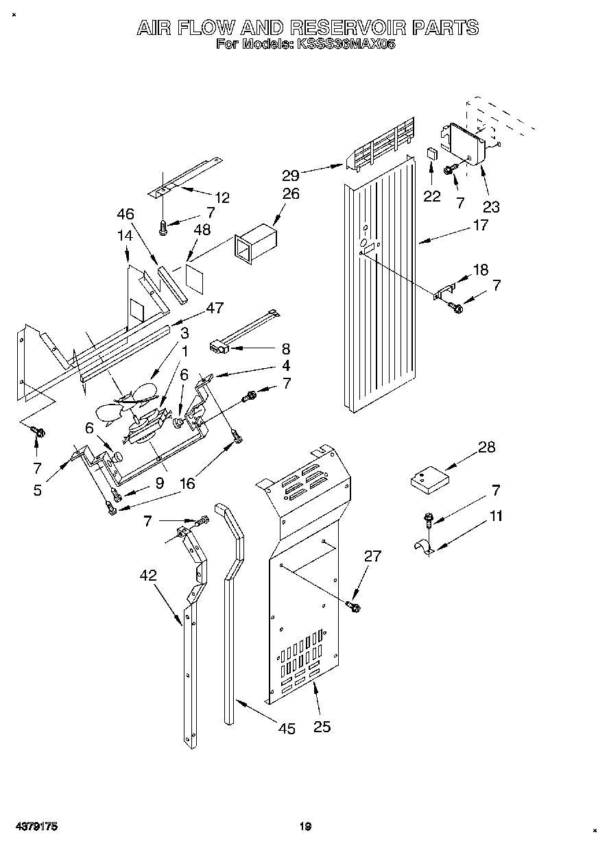 13 - AIR FLOW AND RESERVOIR