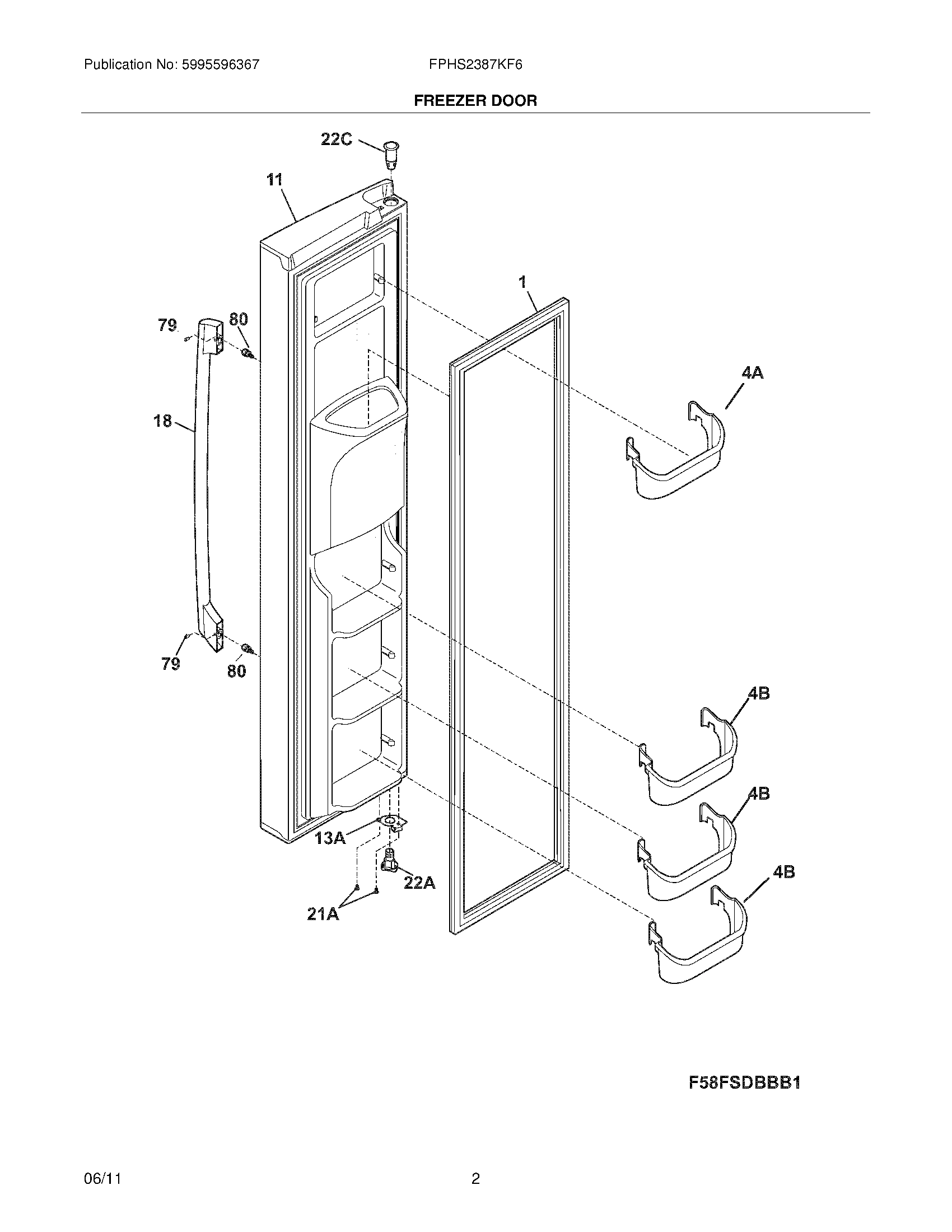 03 - FREEZER DOOR