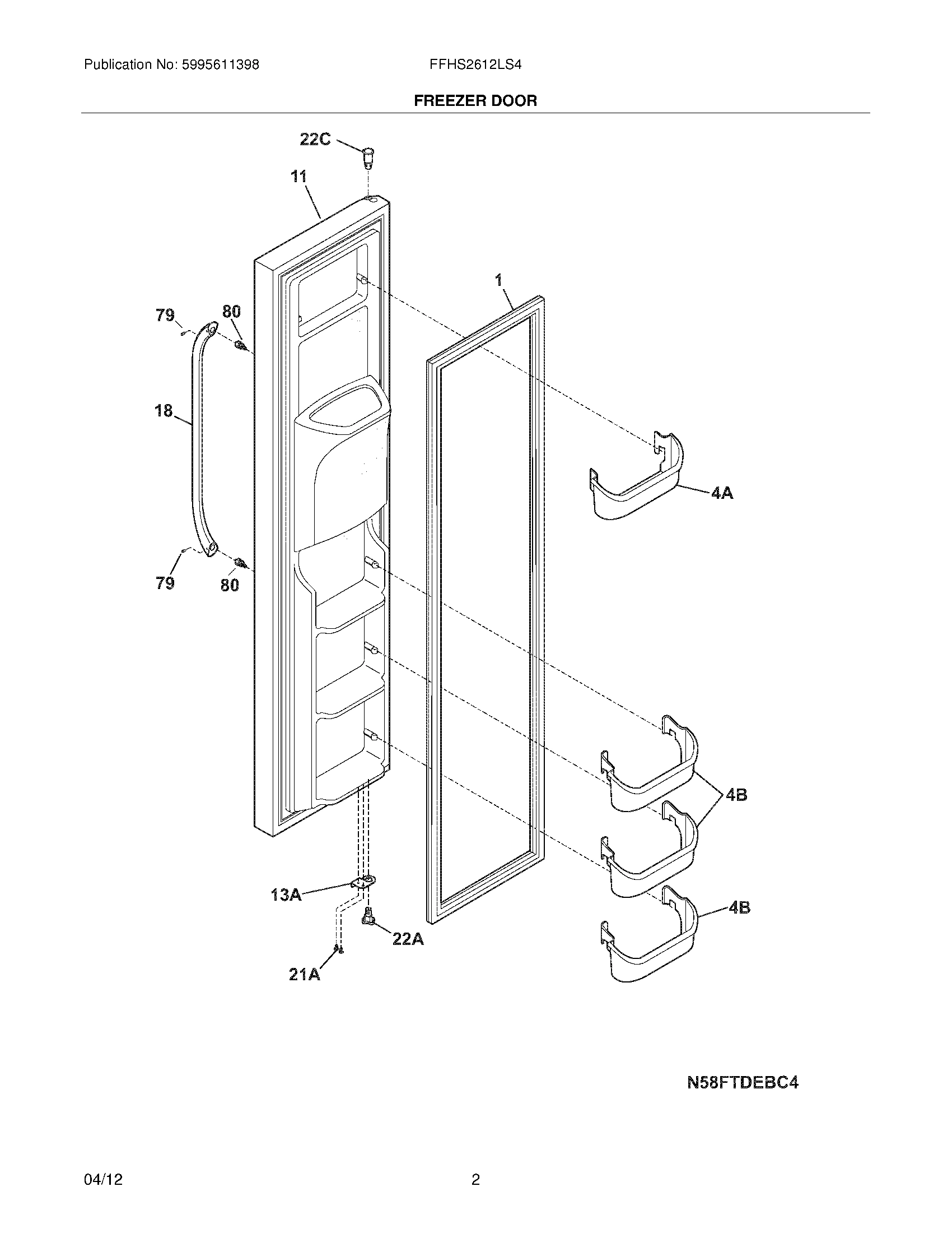 03 - FREEZER DOOR