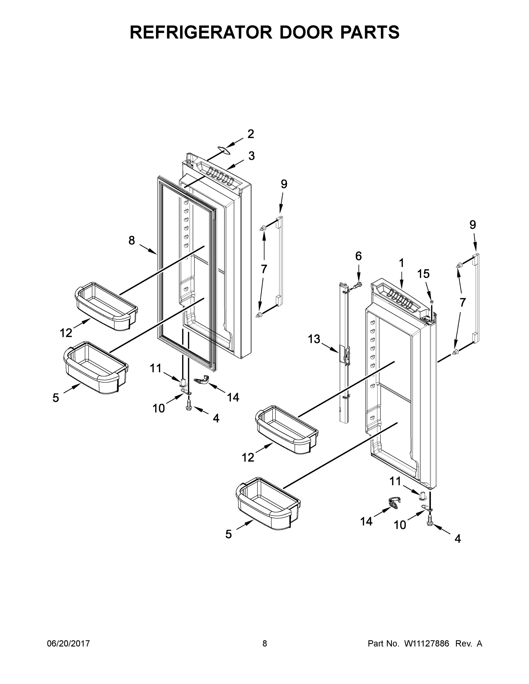 05 - REFRIGERATOR DOOR PARTS