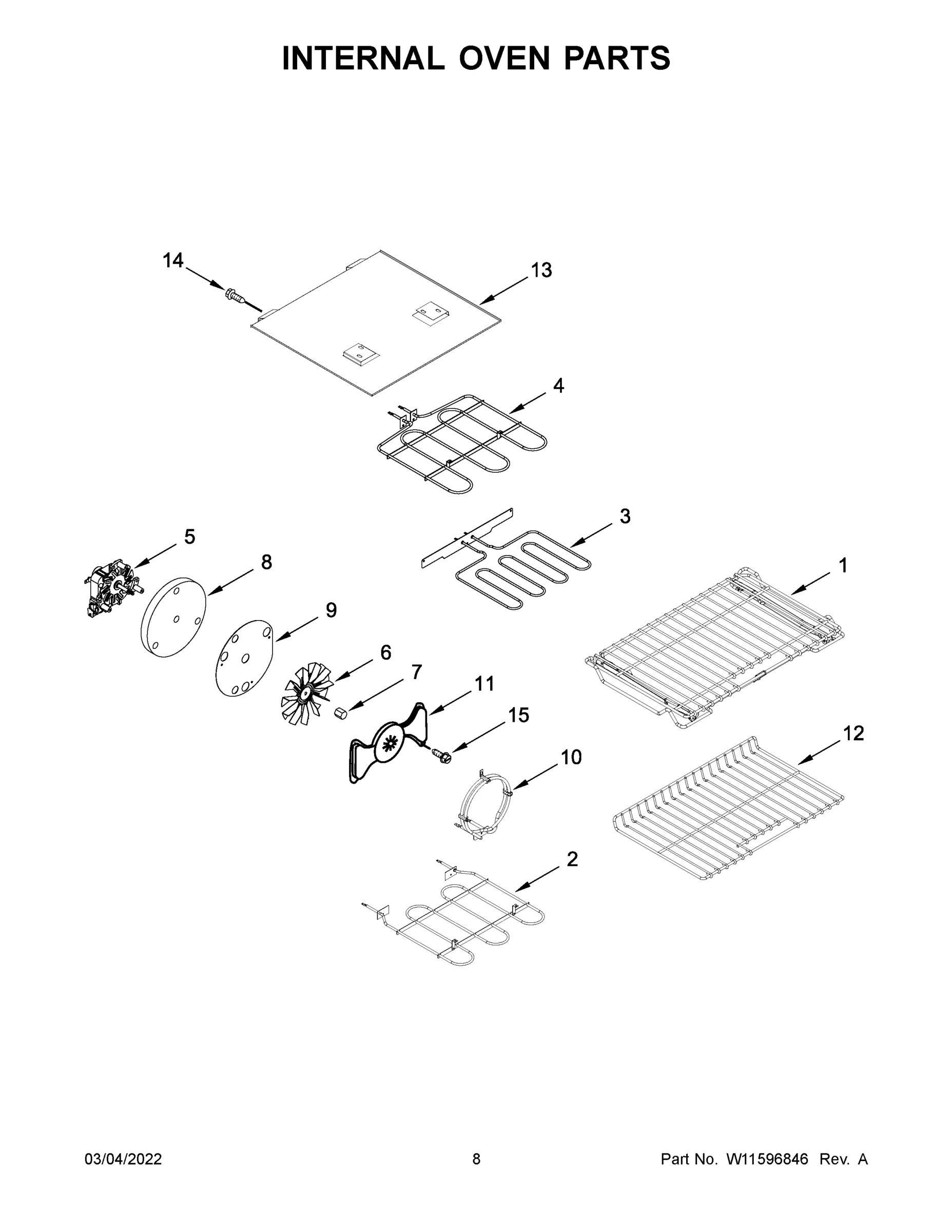 05 - INTERNAL OVEN PARTS