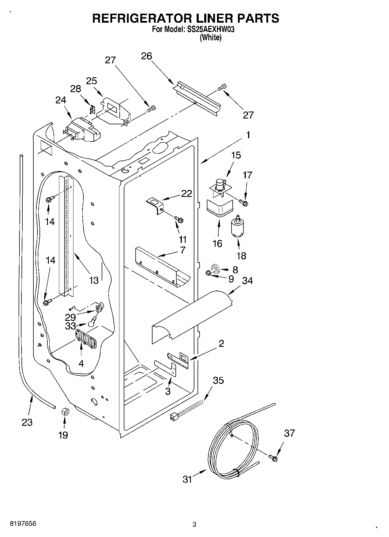 02 - REFRIGERATOR LINER