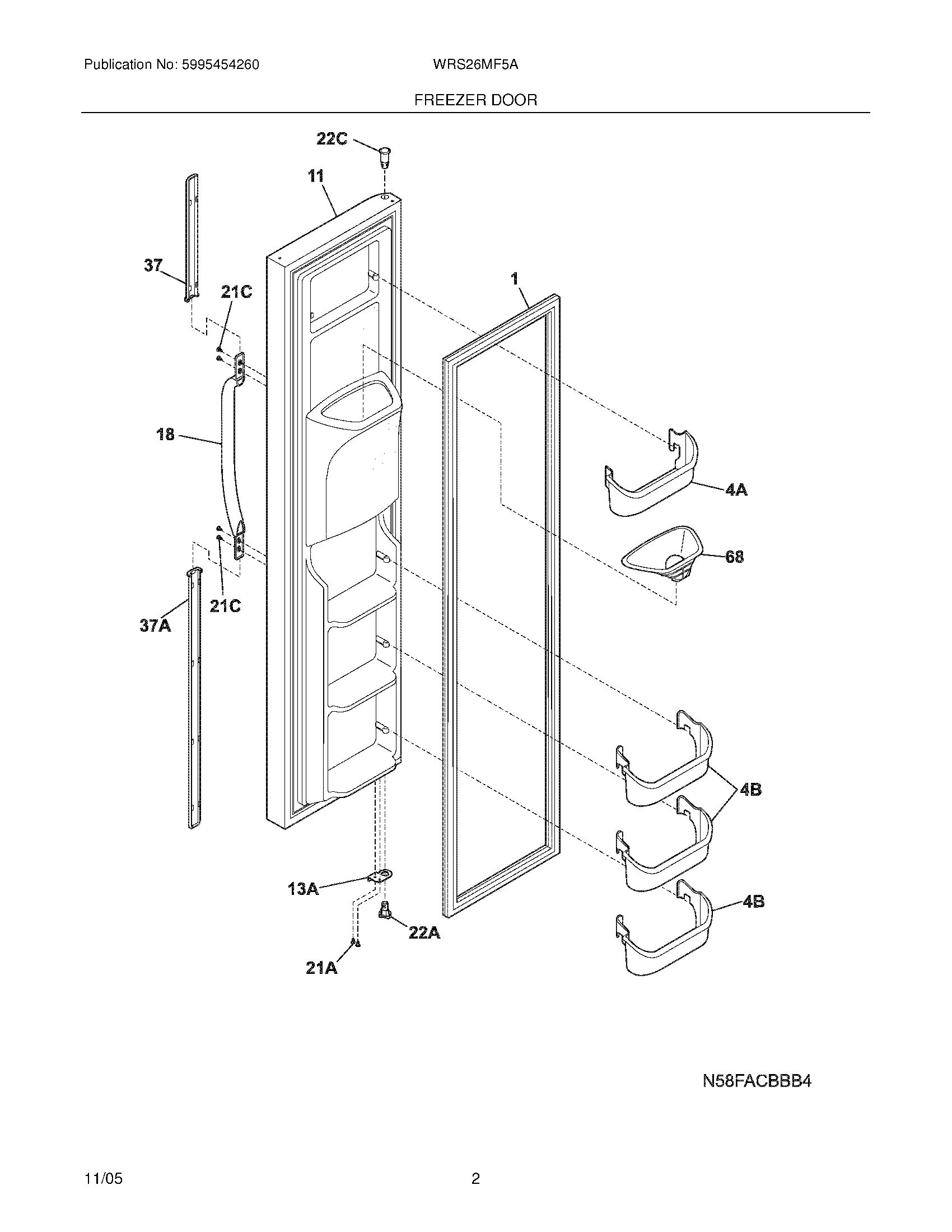 03 - FREEZER DOOR