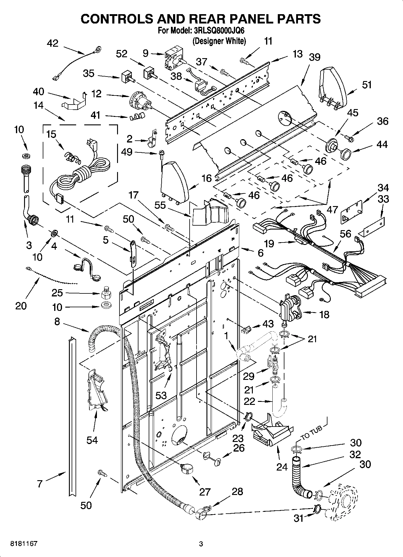 02 - CONTROLS AND REAR PANEL PARTS