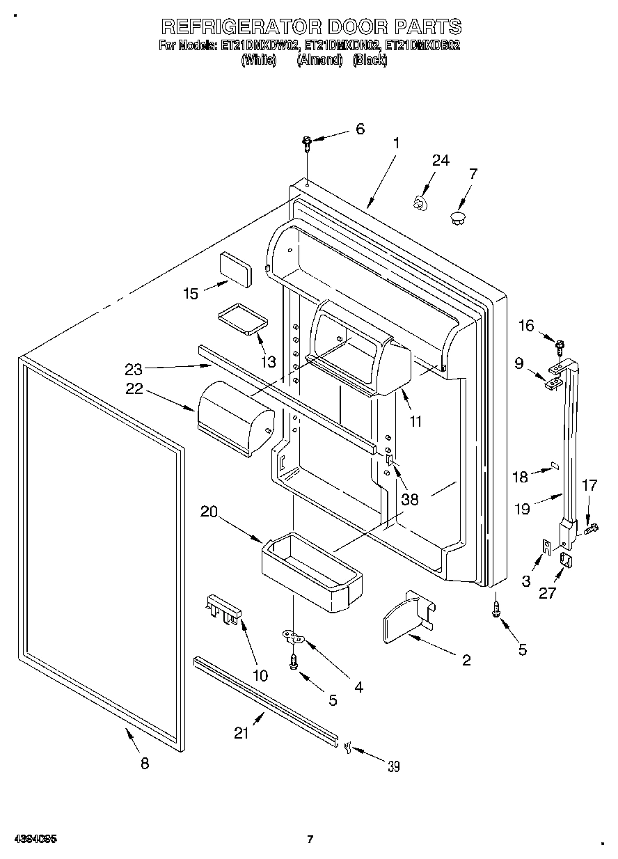 04 - REFRIGERATOR DOOR