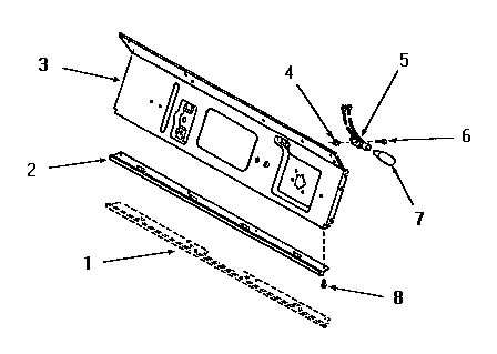 11 - PANEL SUPPORT PLATE AND BULB