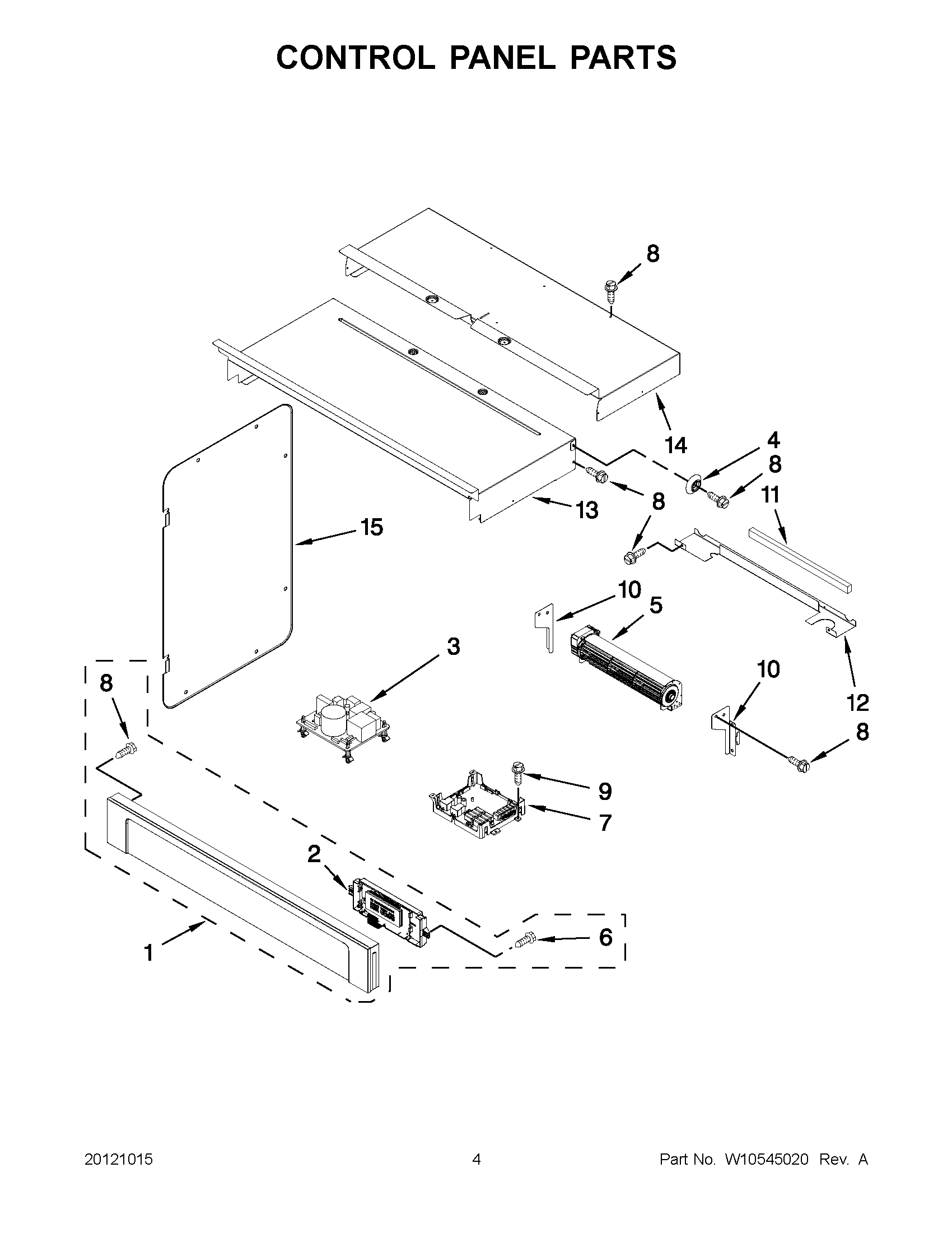 02 - CONTROL PANEL PARTS